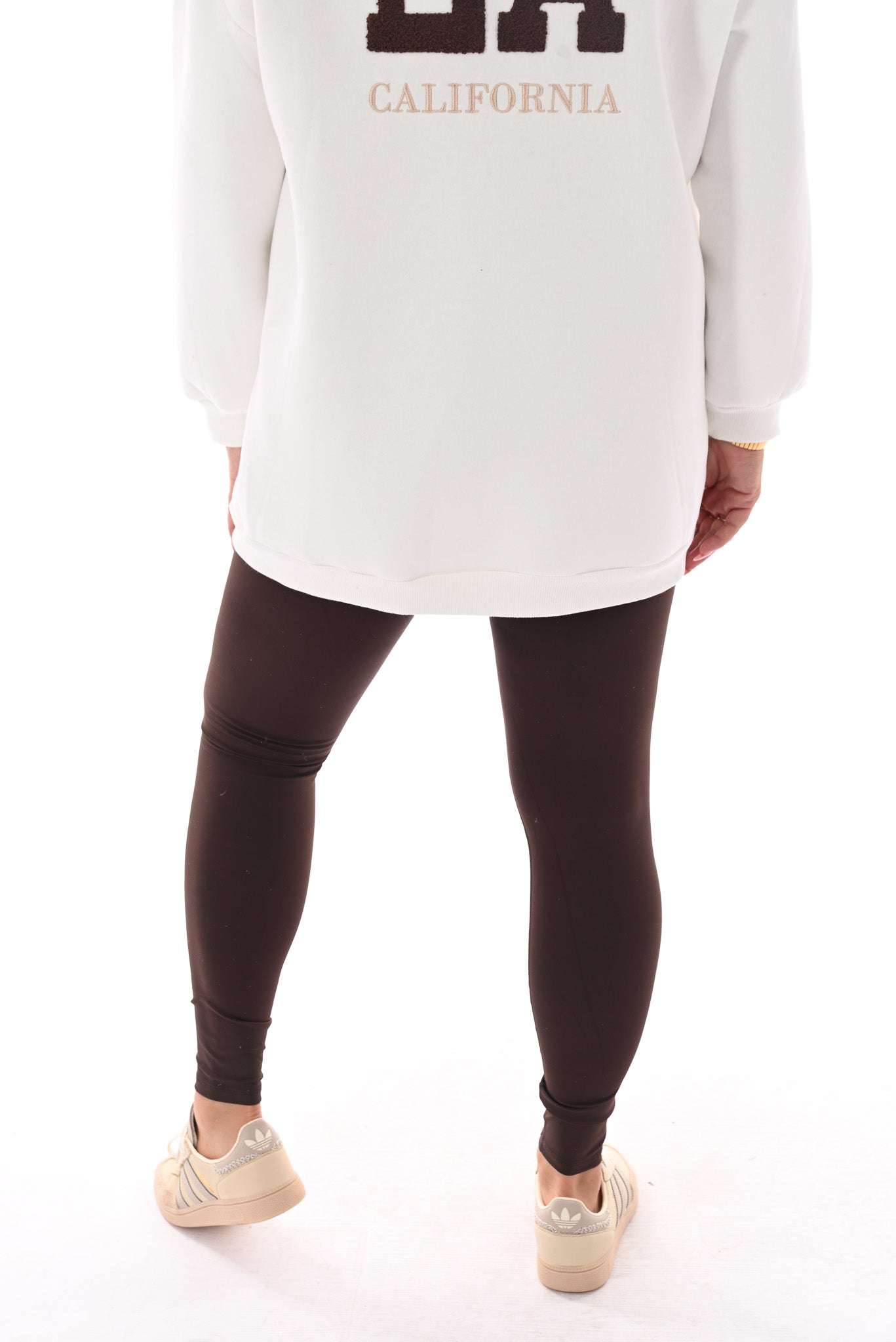 Norfy legging donkerbruin