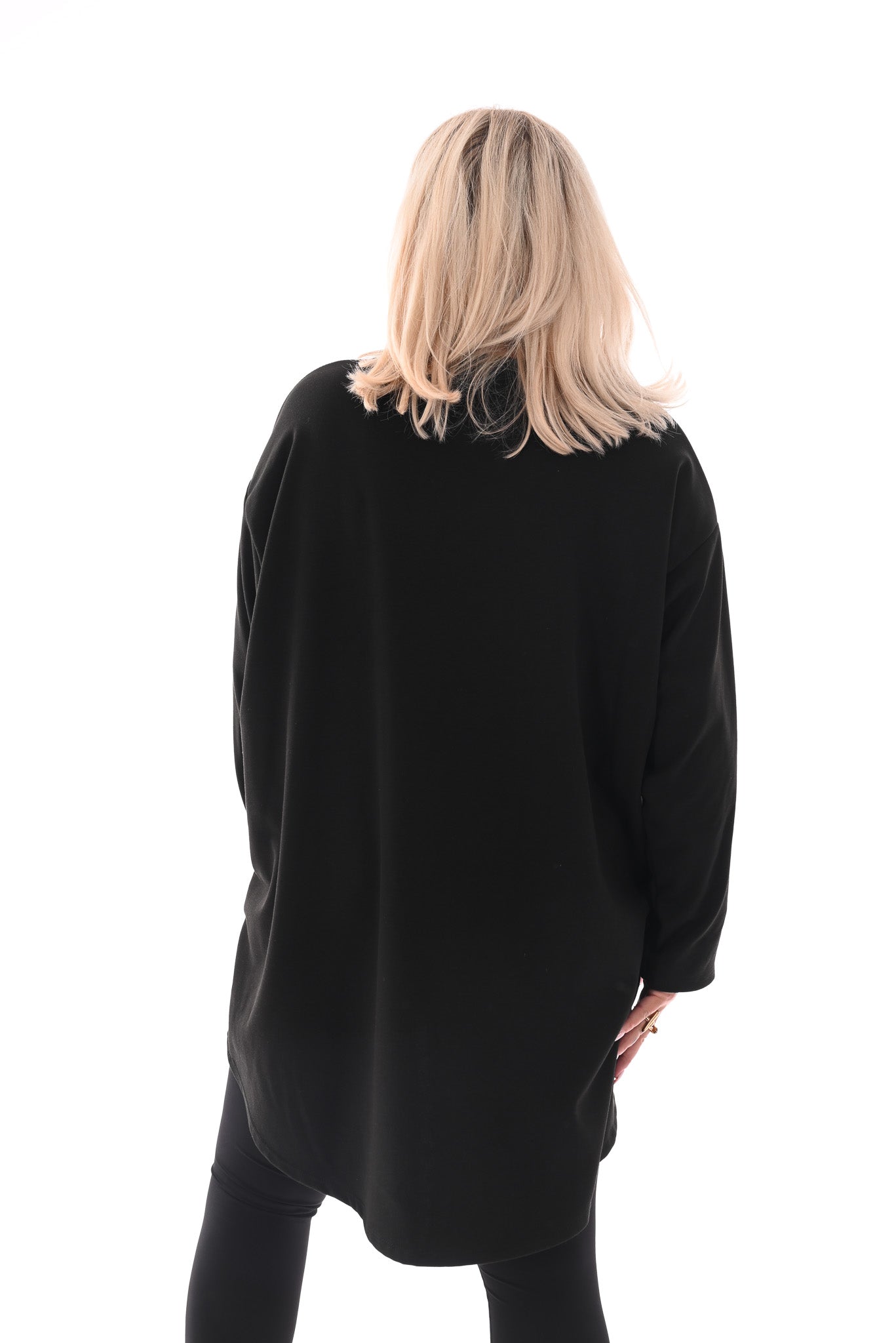 Tuniek met ketting zwart