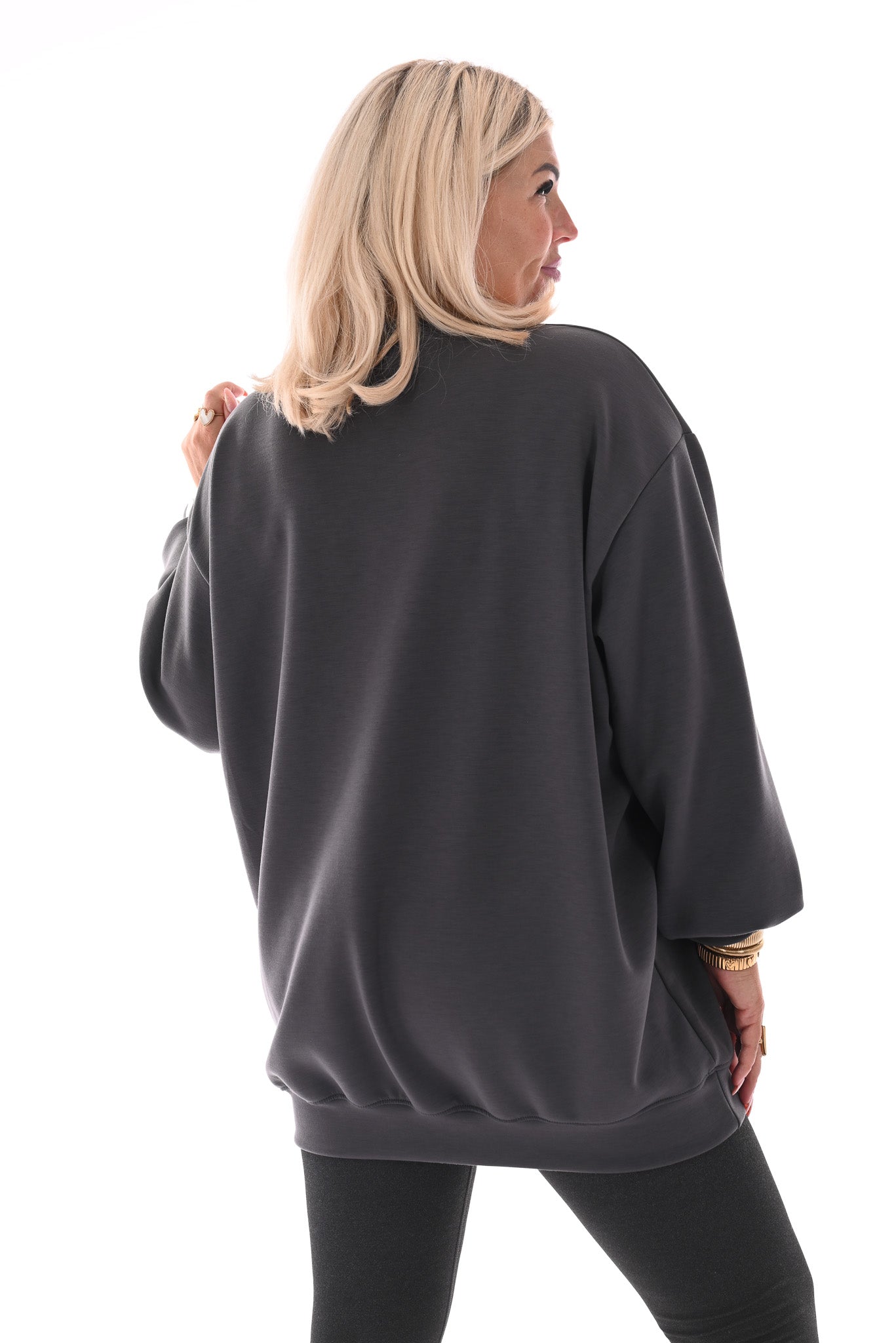 Sweater Believe in Yourself antraciet