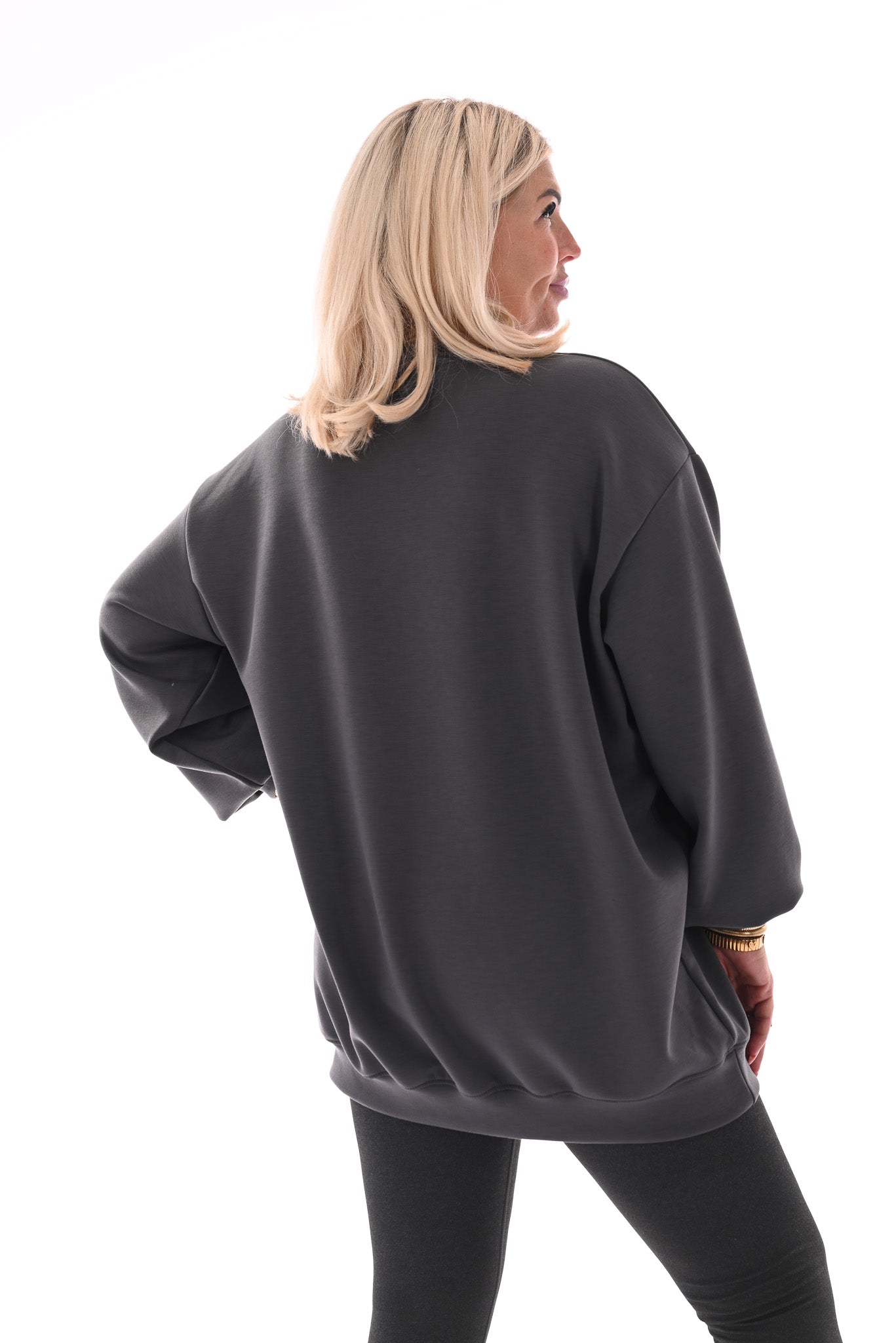 Sweater Believe in Yourself antraciet