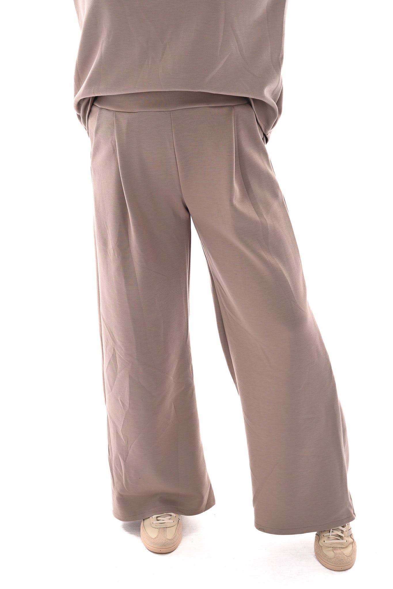 Tweedelig pak 3/4e mouwen deluxe beige