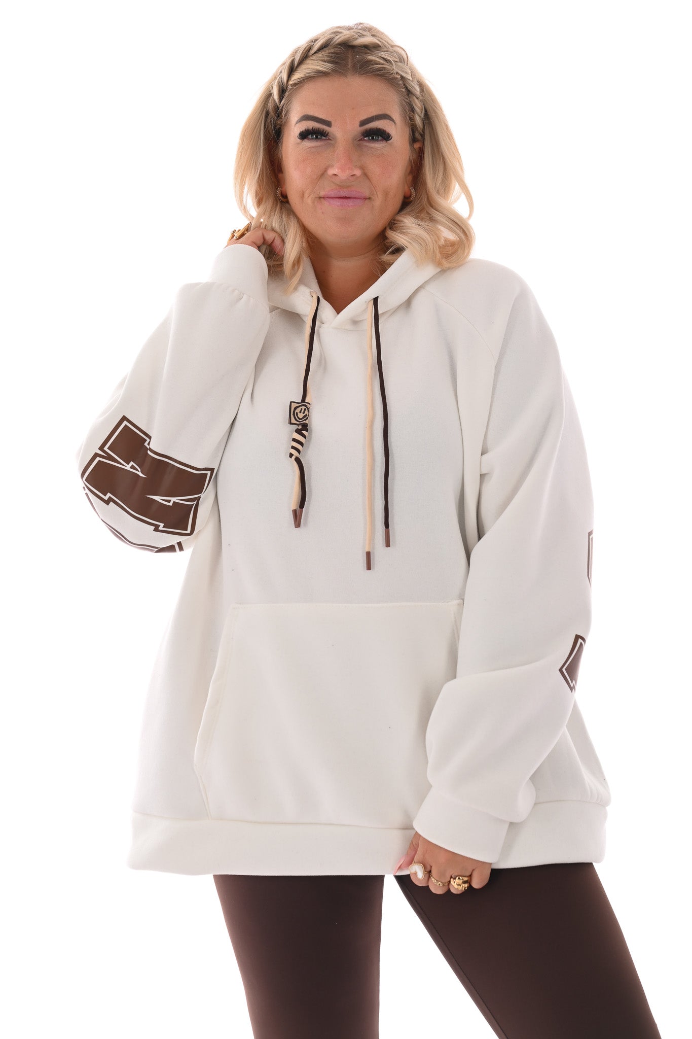Hoodie London College wit