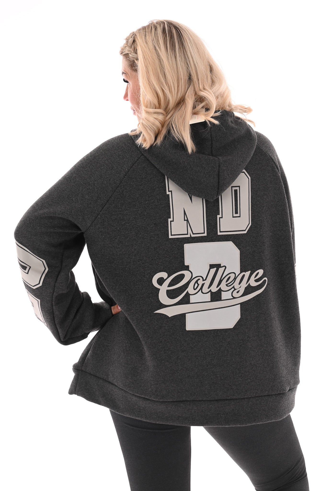 Hoodie London College grijs