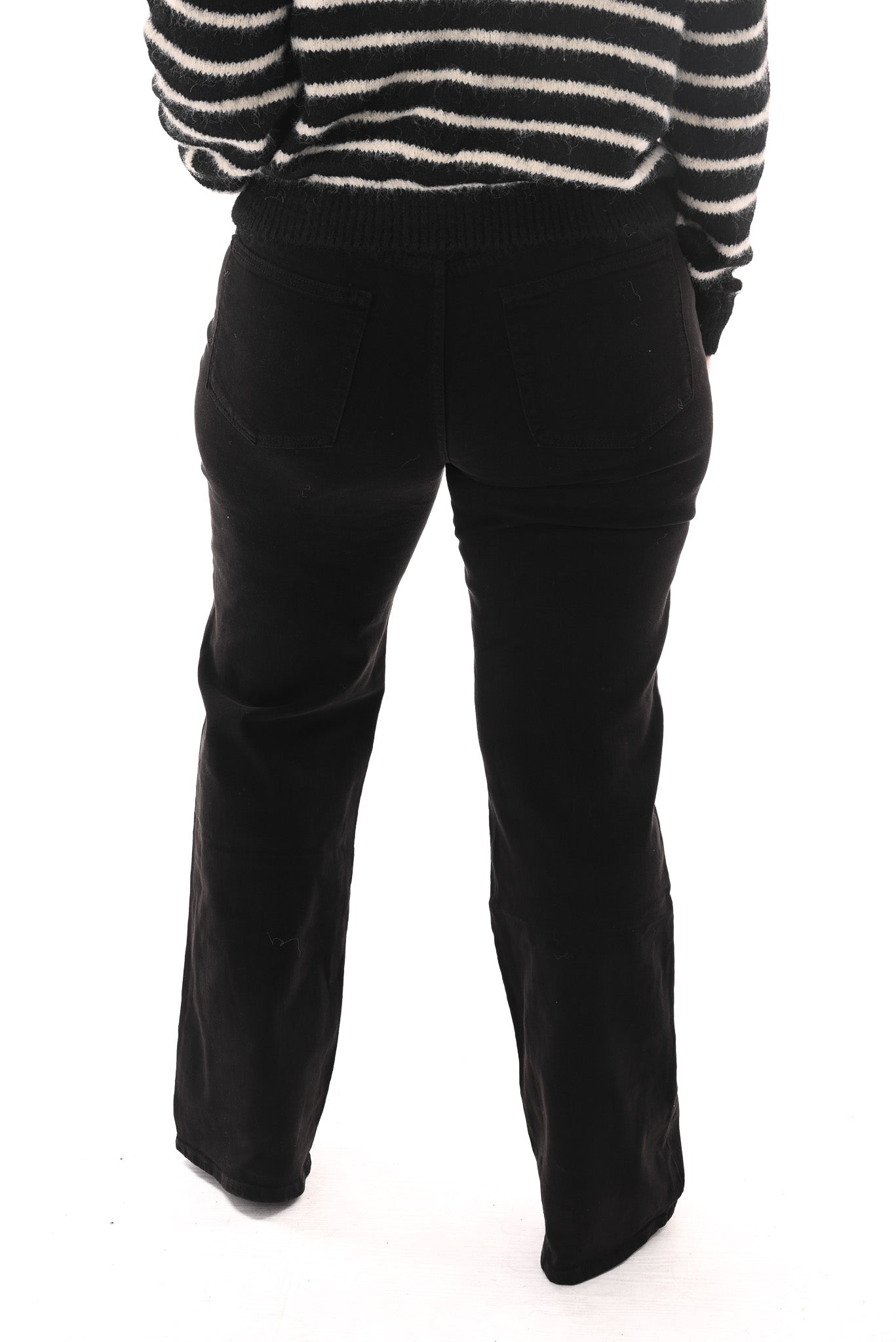 Norfy wide leg zwart