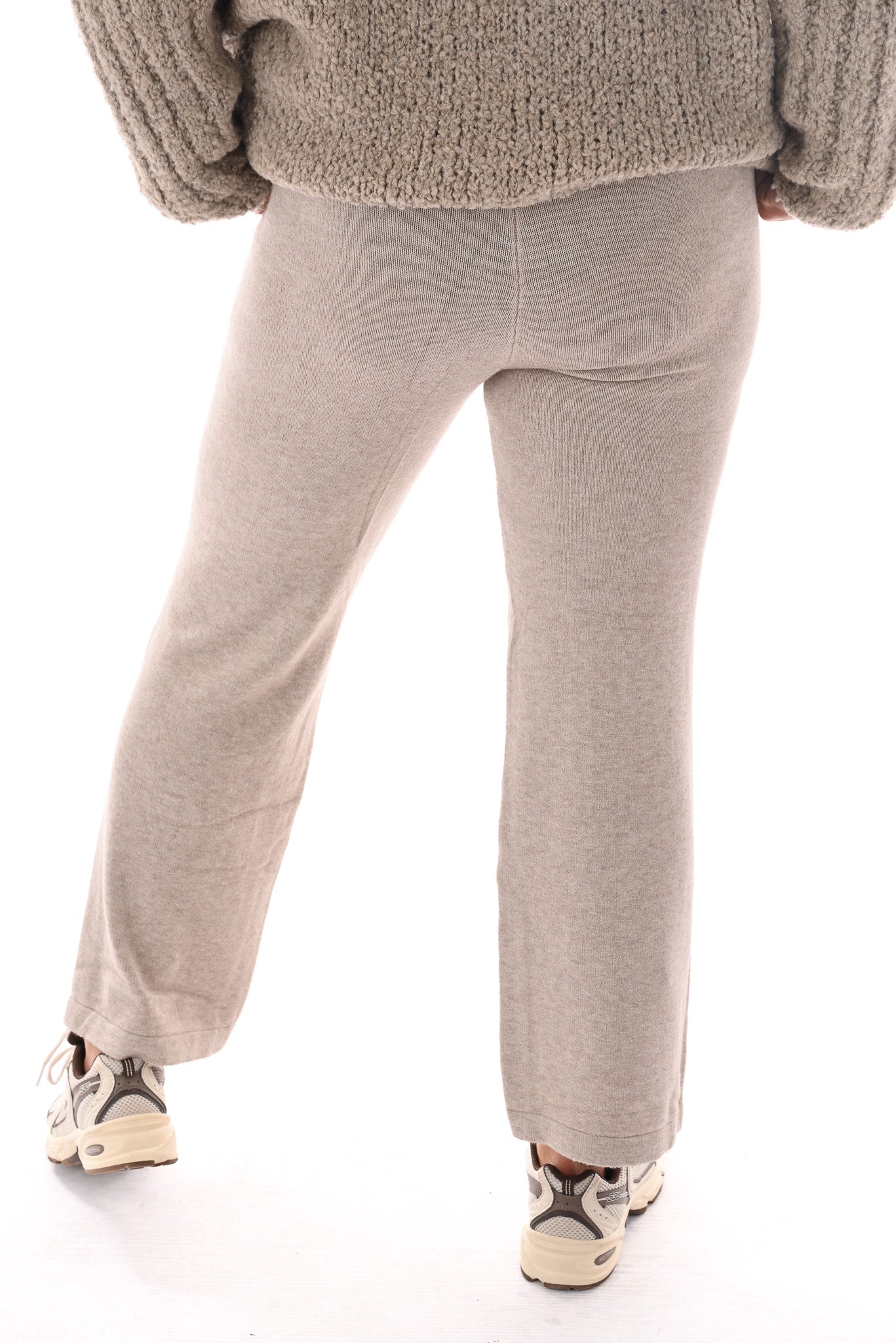 Lounge broek taupe