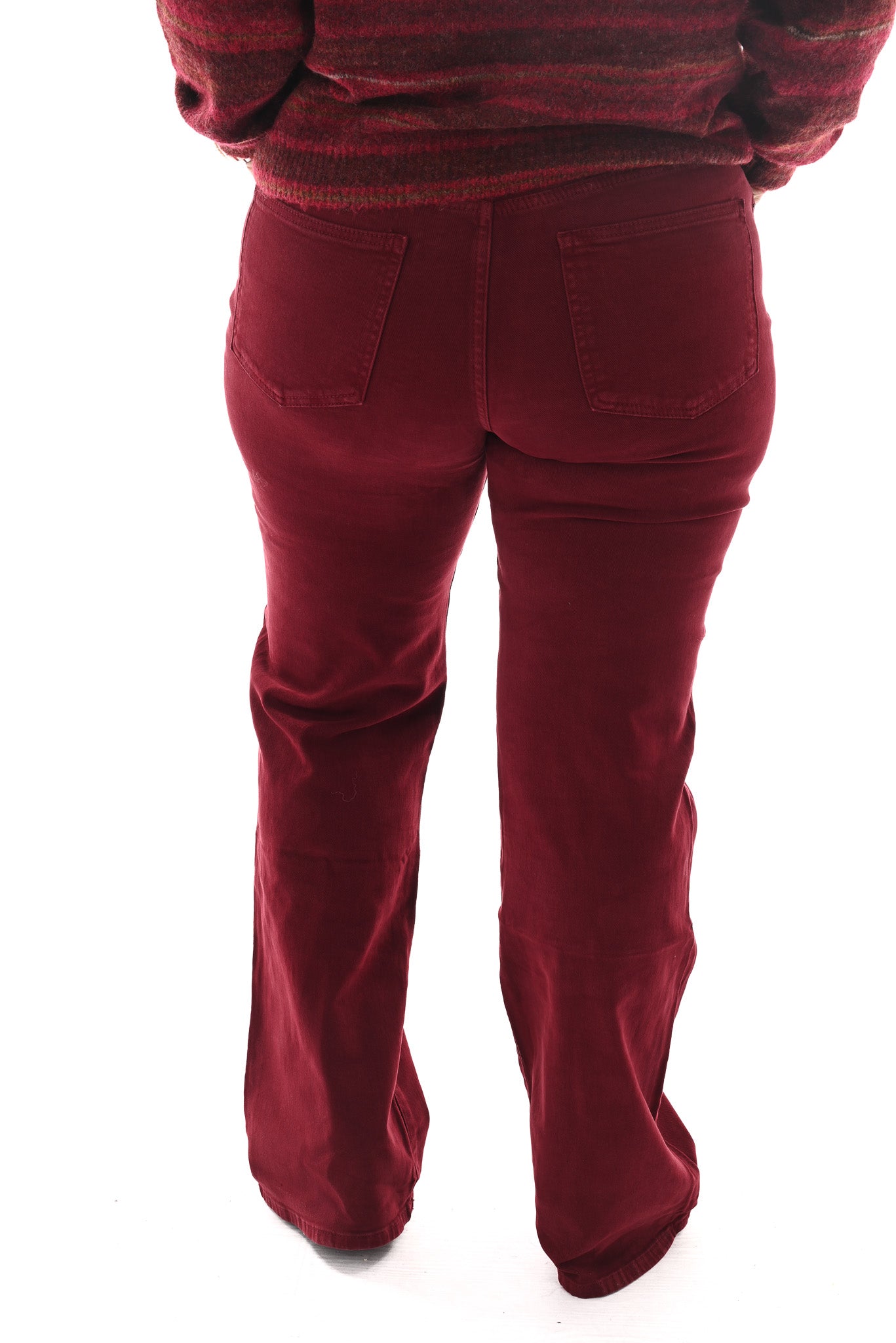 Norfy wide leg bordeaux