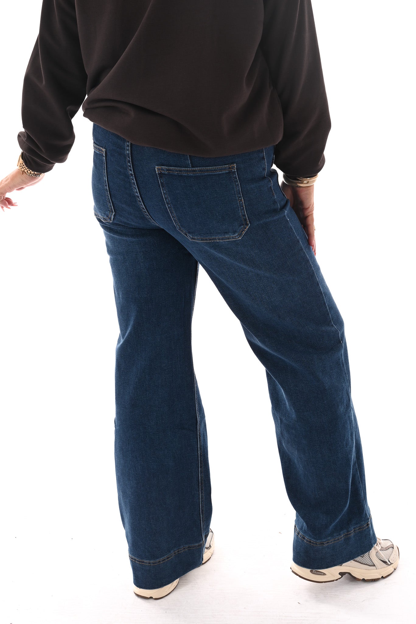 Goodies wide leg blauw