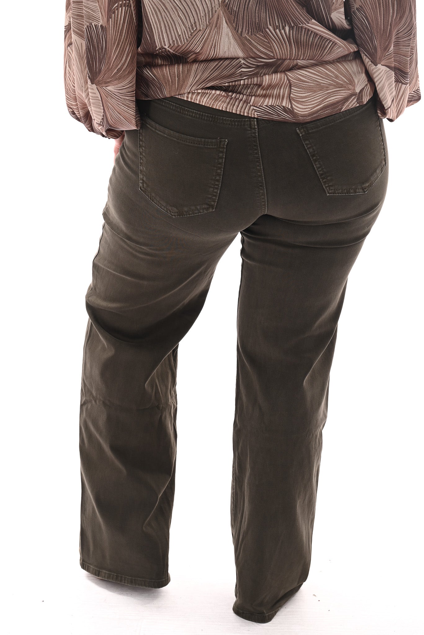 Goodies wide leg legergroen