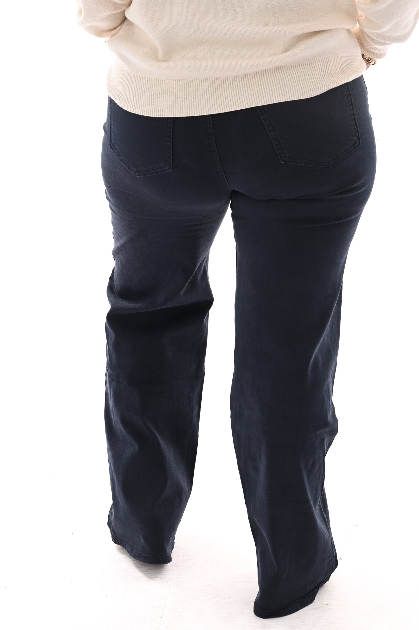 Goodies wide leg donkerblauw
