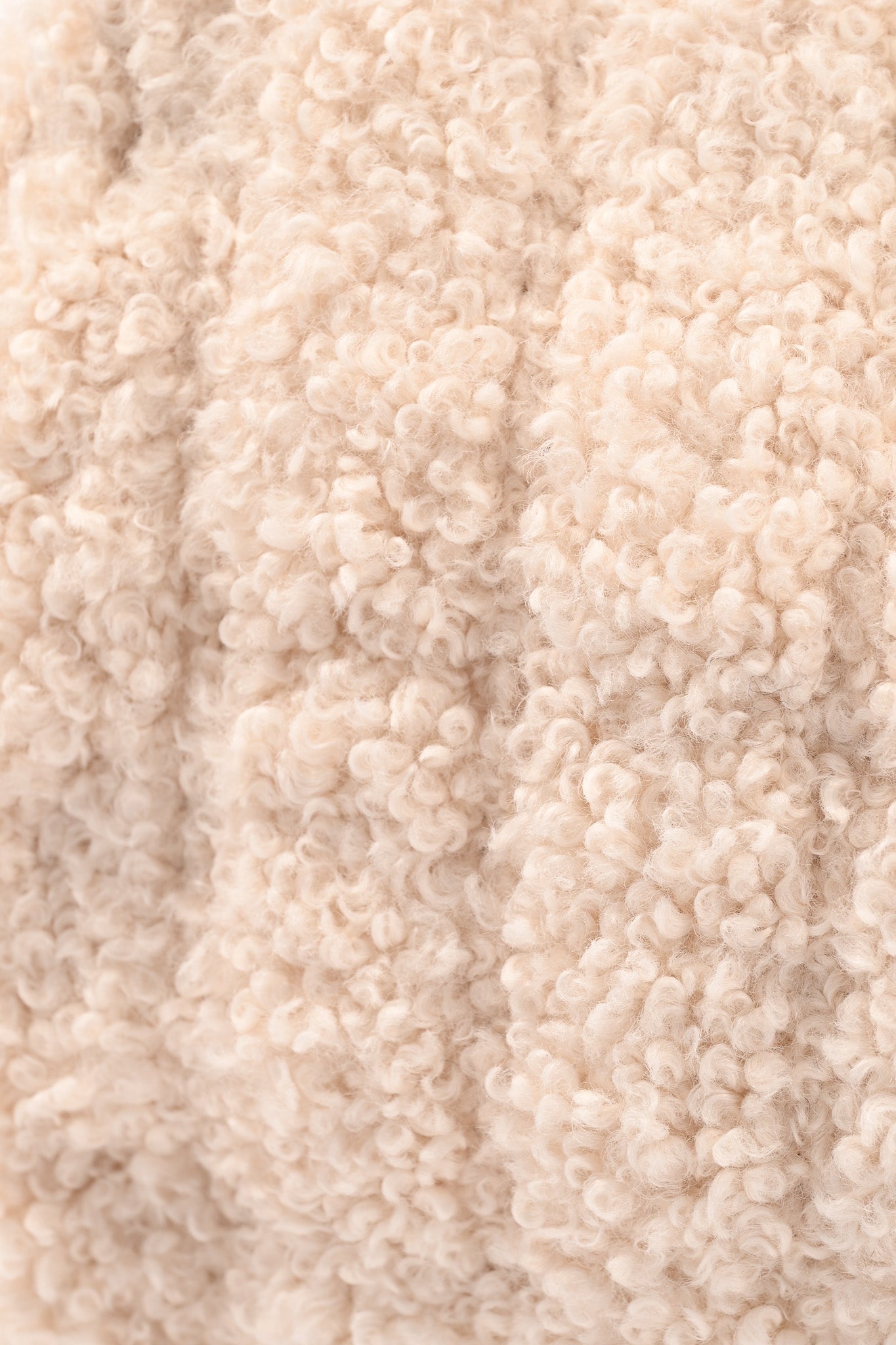 Teddy handtas roomwit