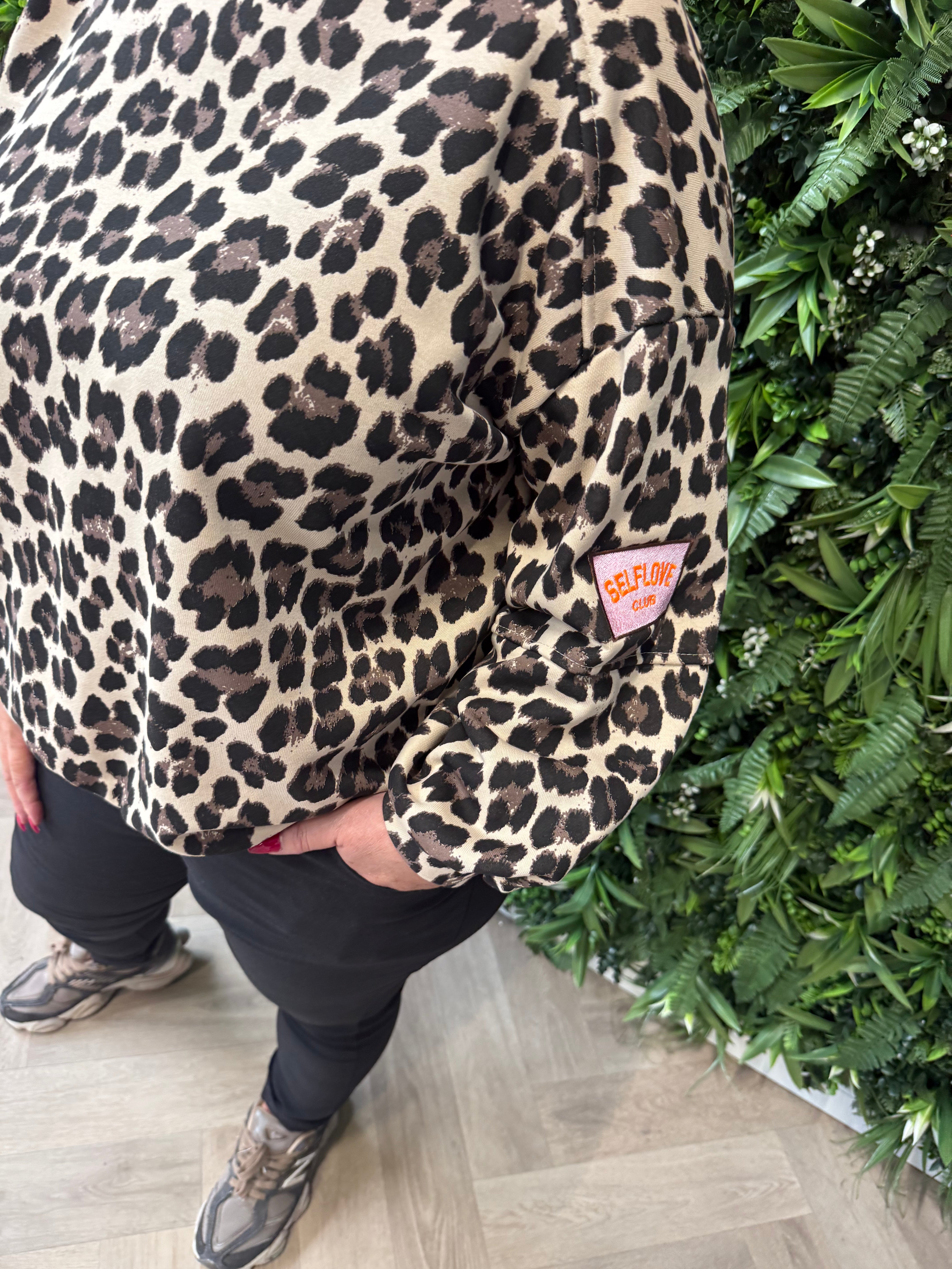 Sweater panter selflove club beige