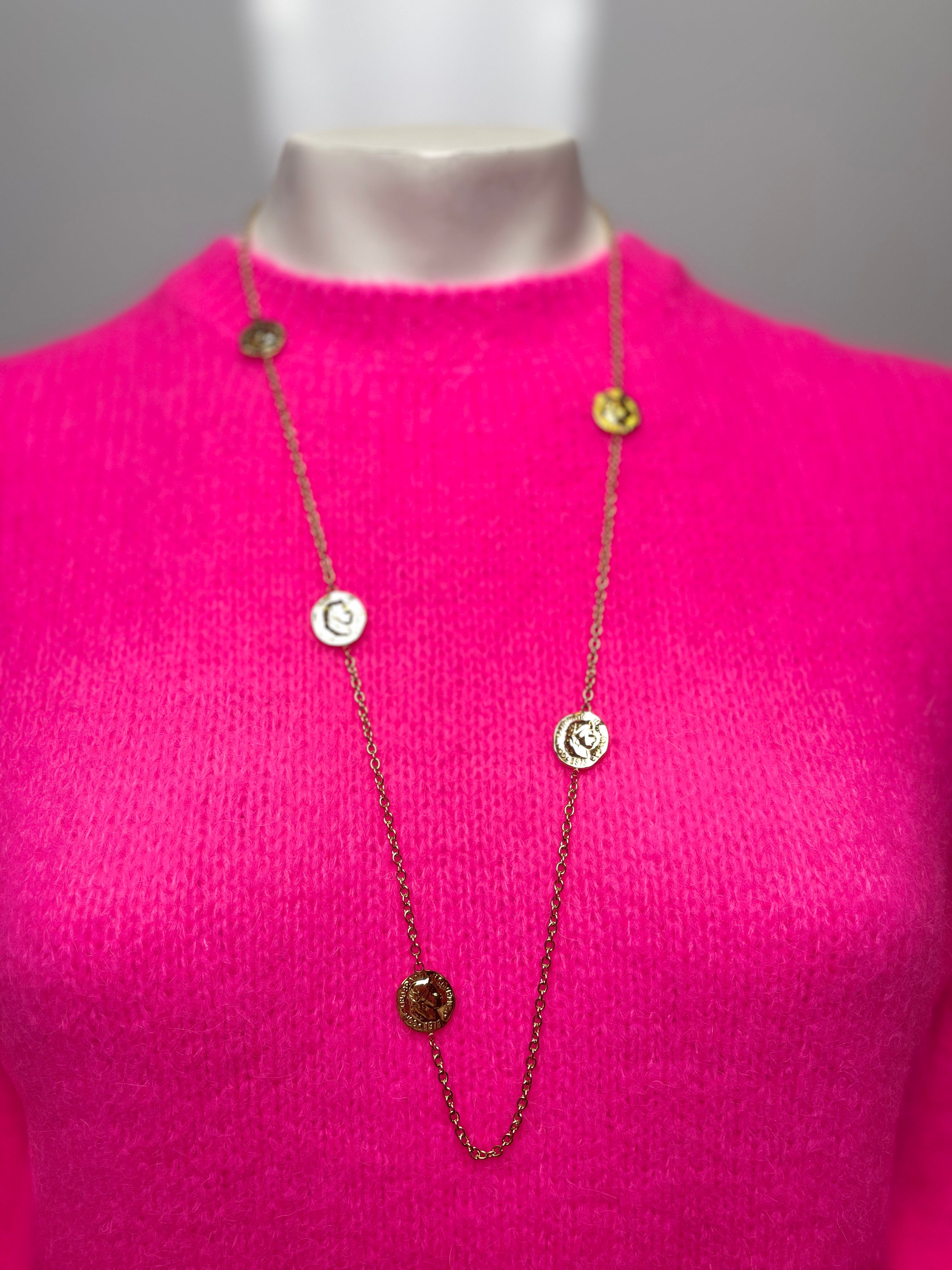 Ketting munt goud