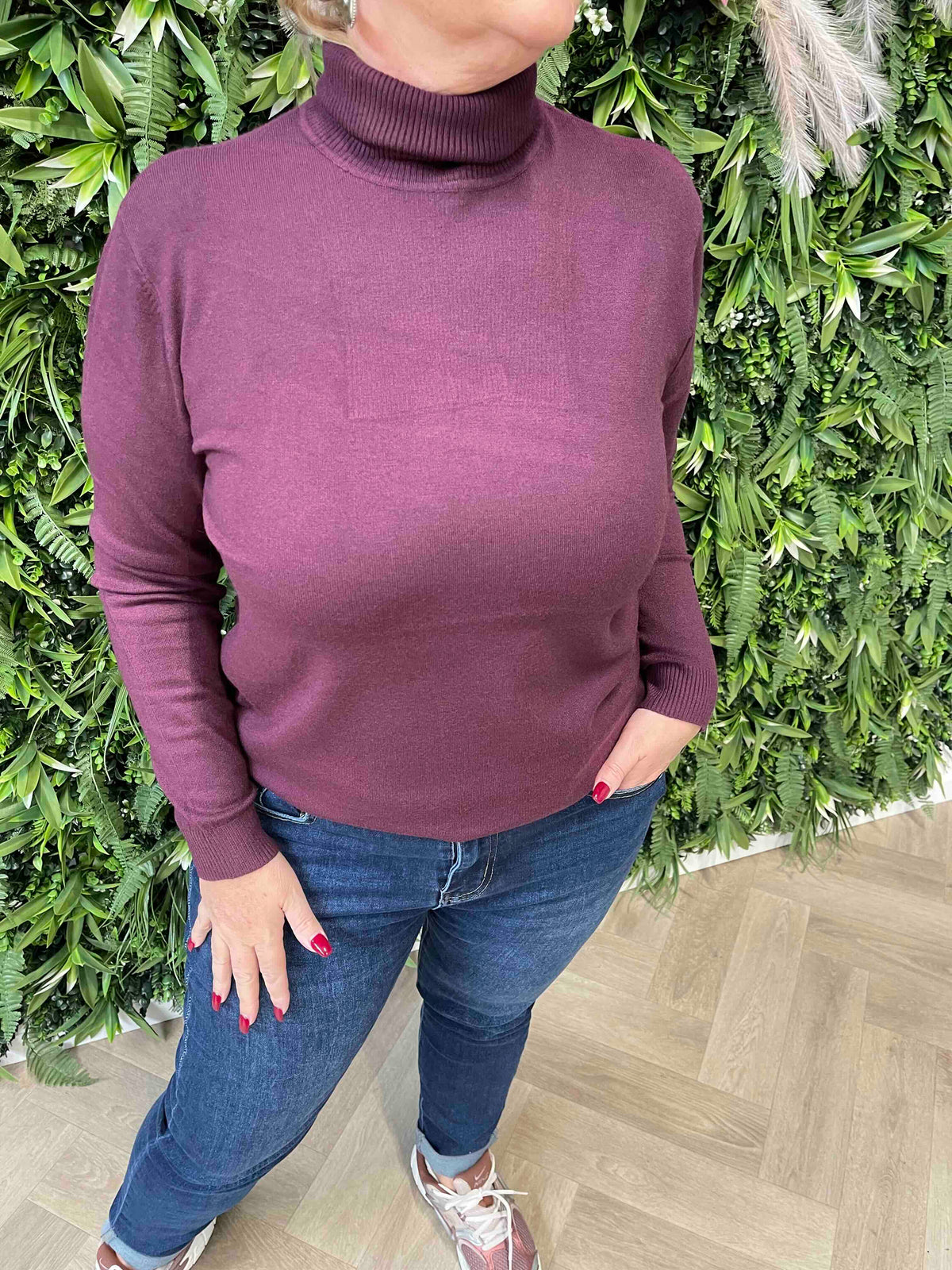 Comfy coltrui aubergine