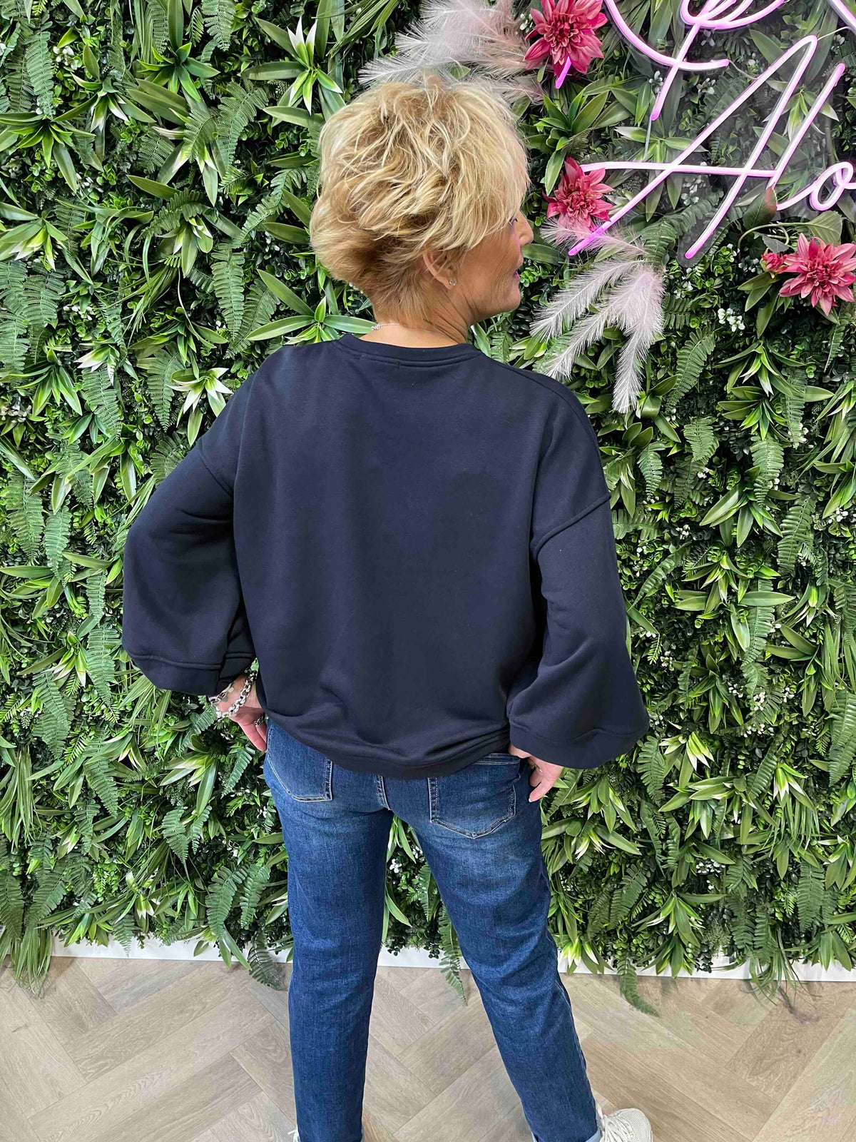 Sweater malibu marineblauw