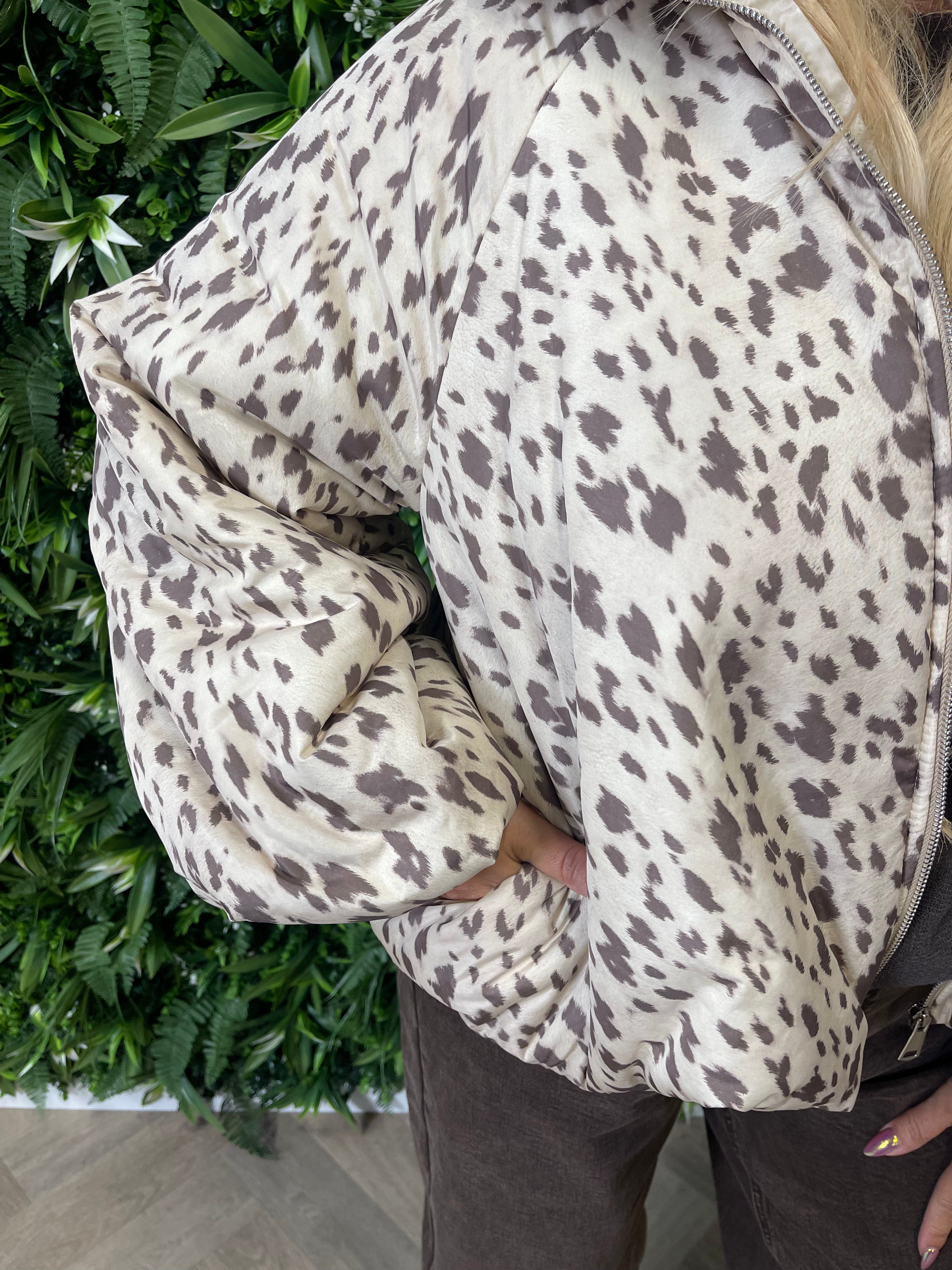 Puffer bambi beige