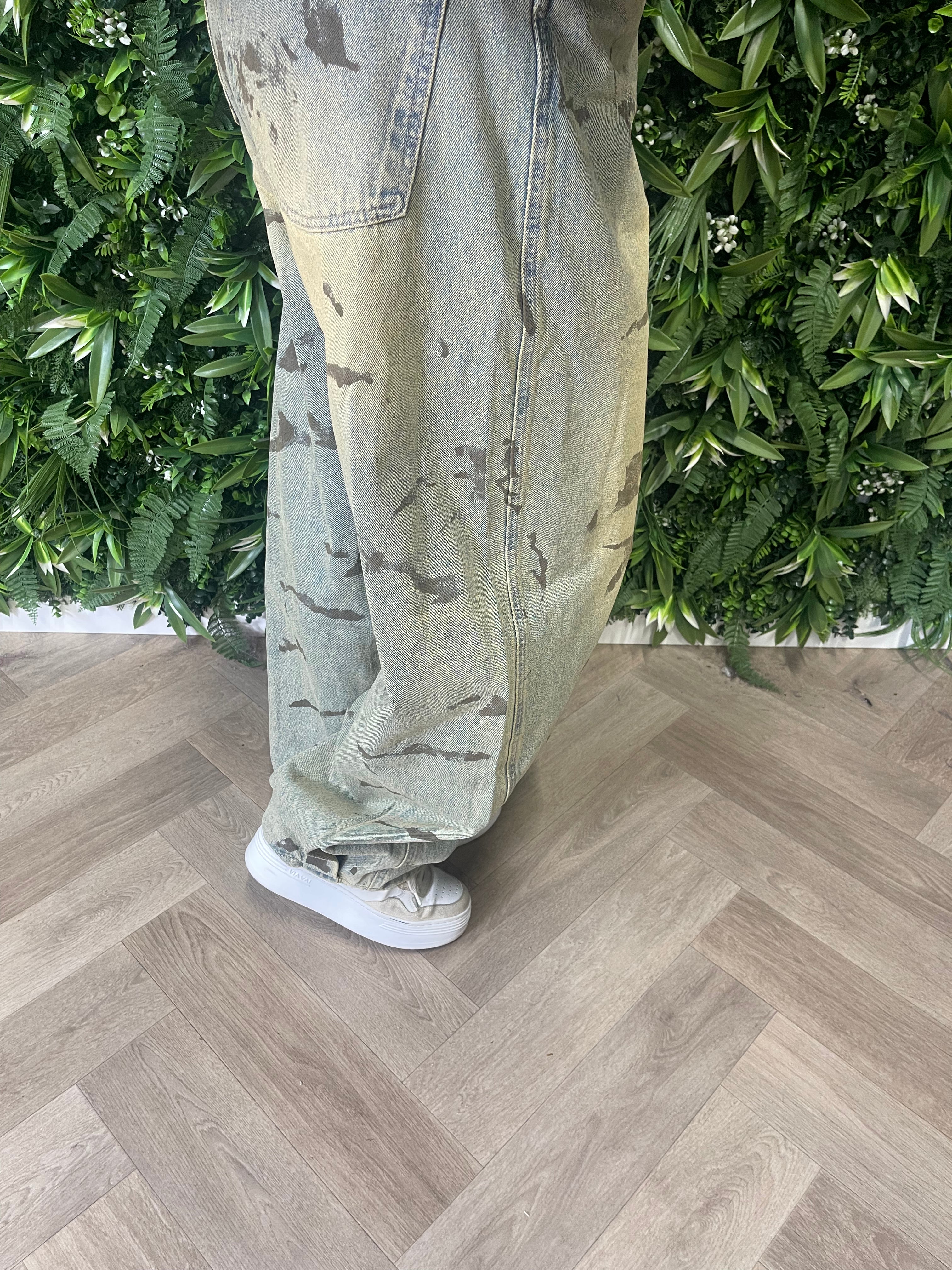 SeeSee Barrel jeans light stonewash