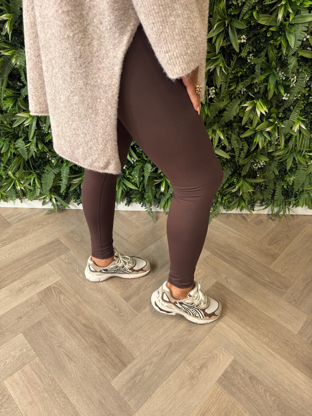 Norfy legging donkerbruin