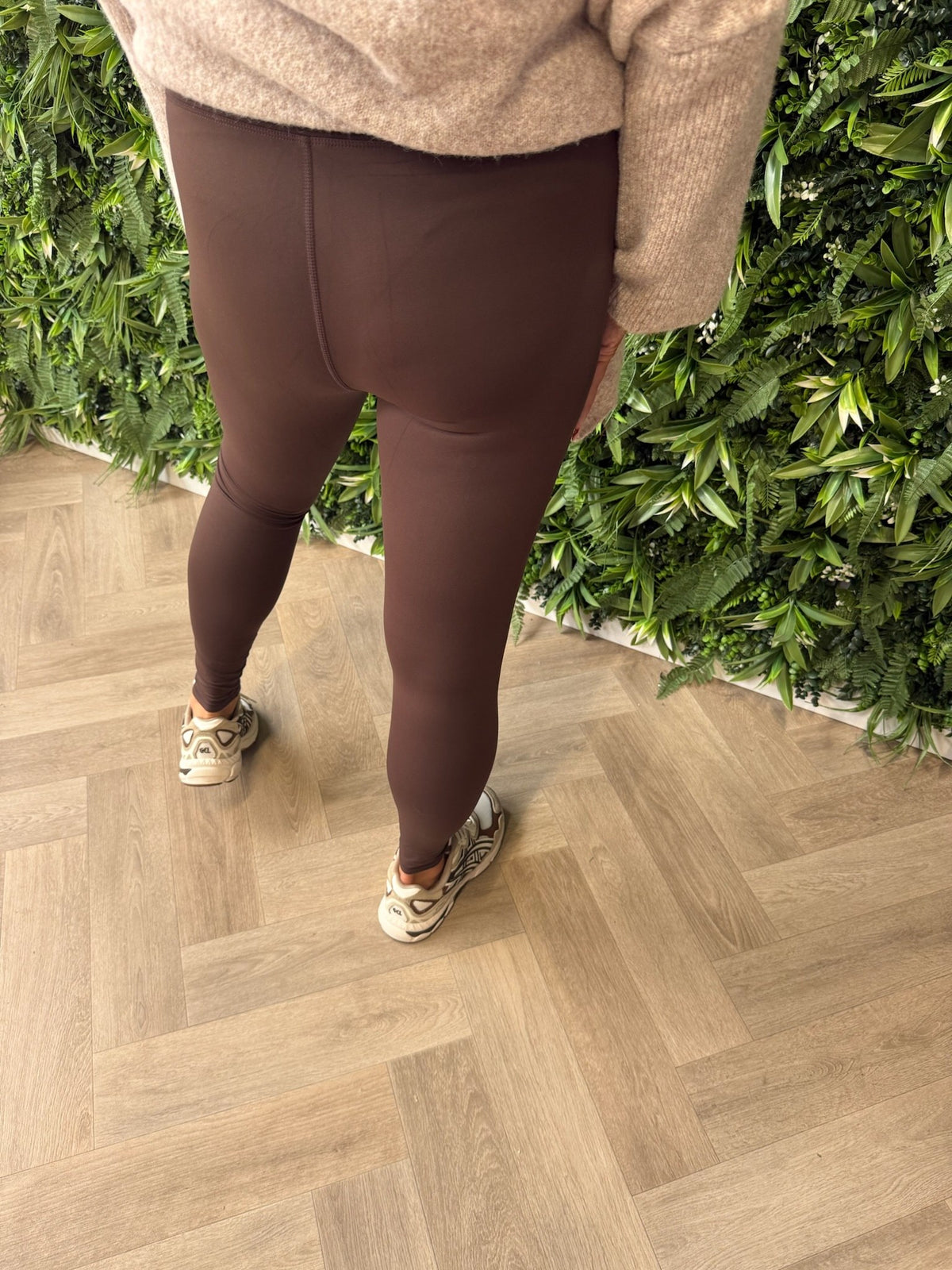 Norfy legging donkerbruin