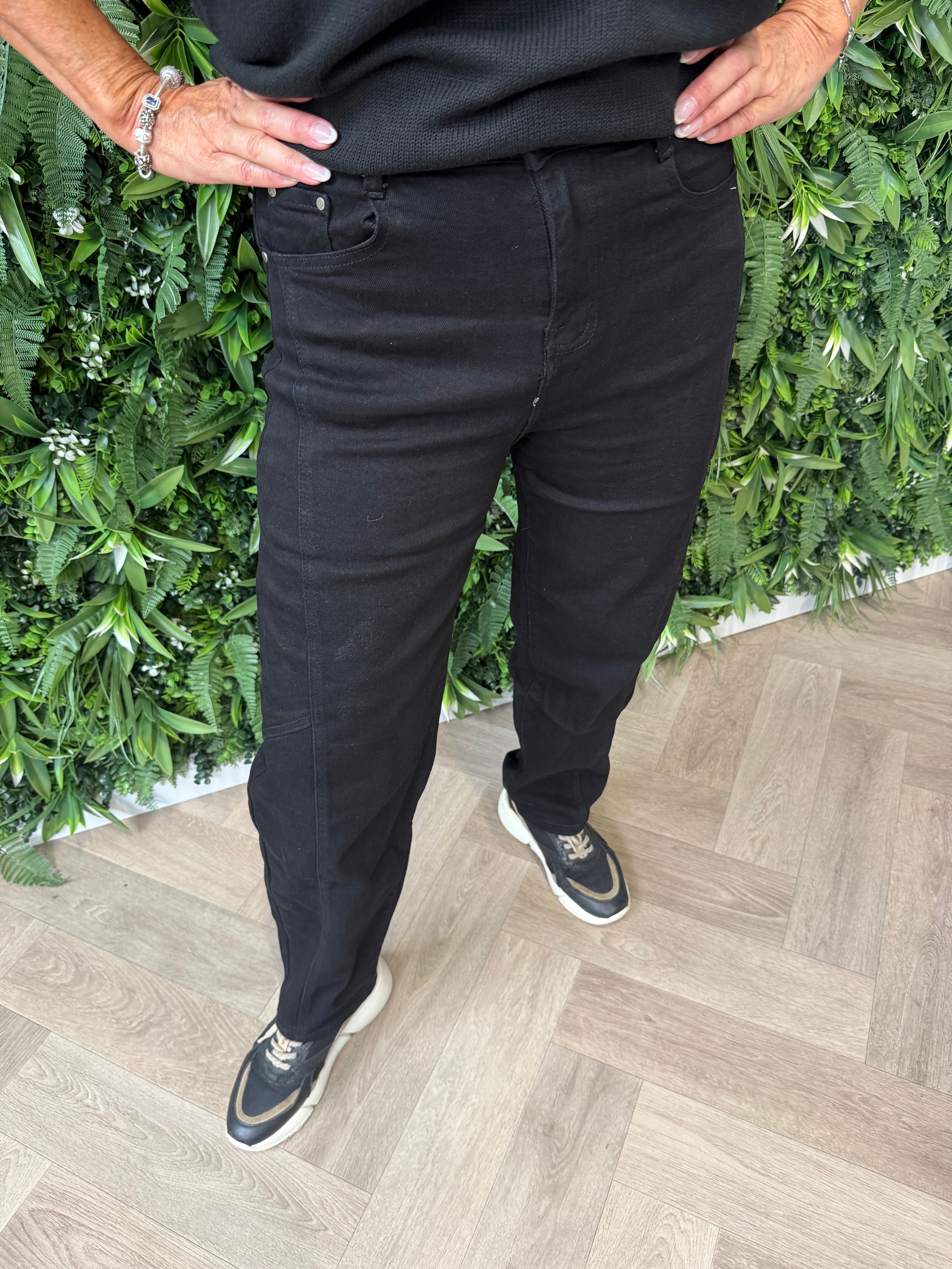 G-smack baggy jeans zwart