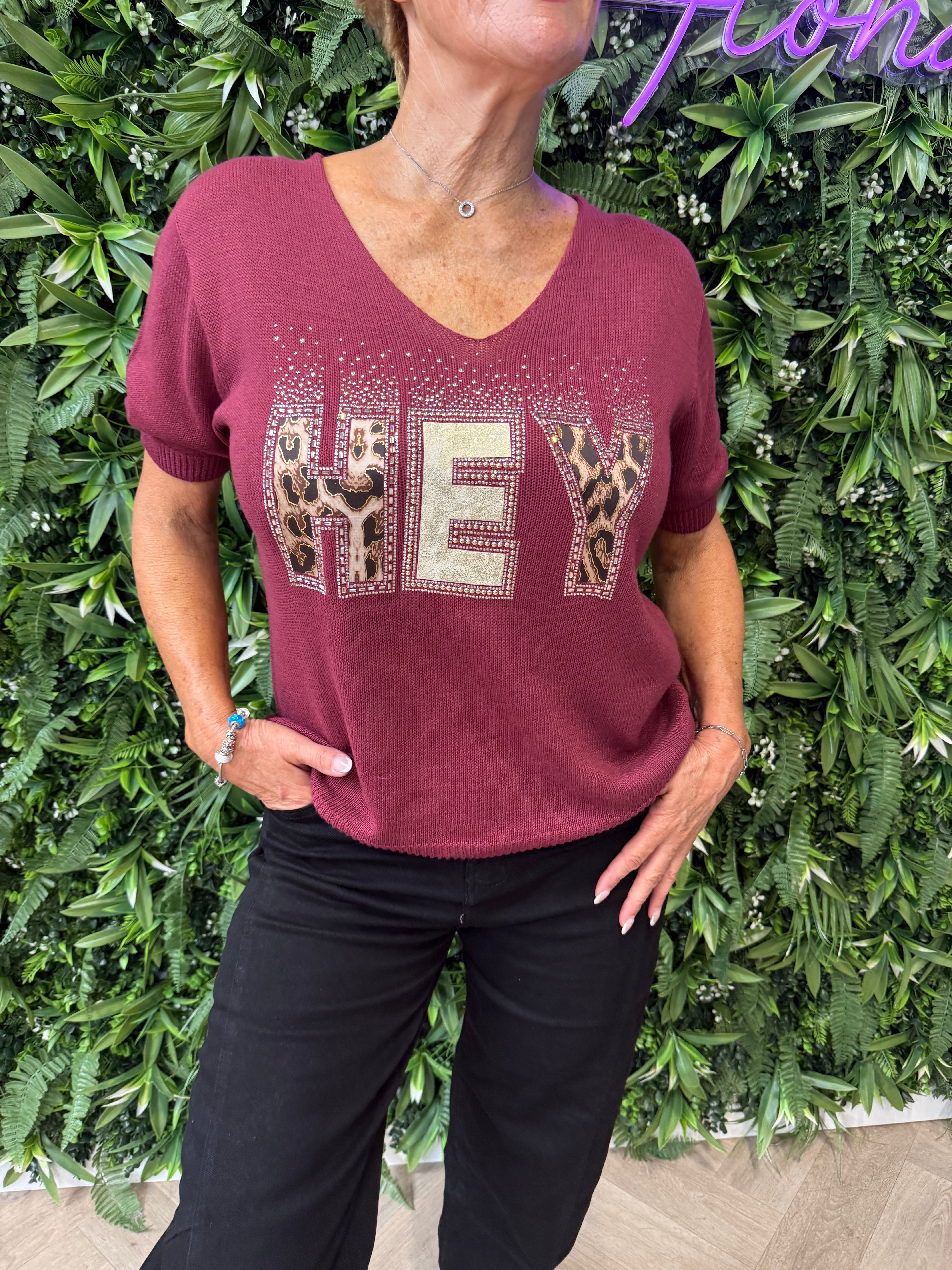 Top hey bordeaux