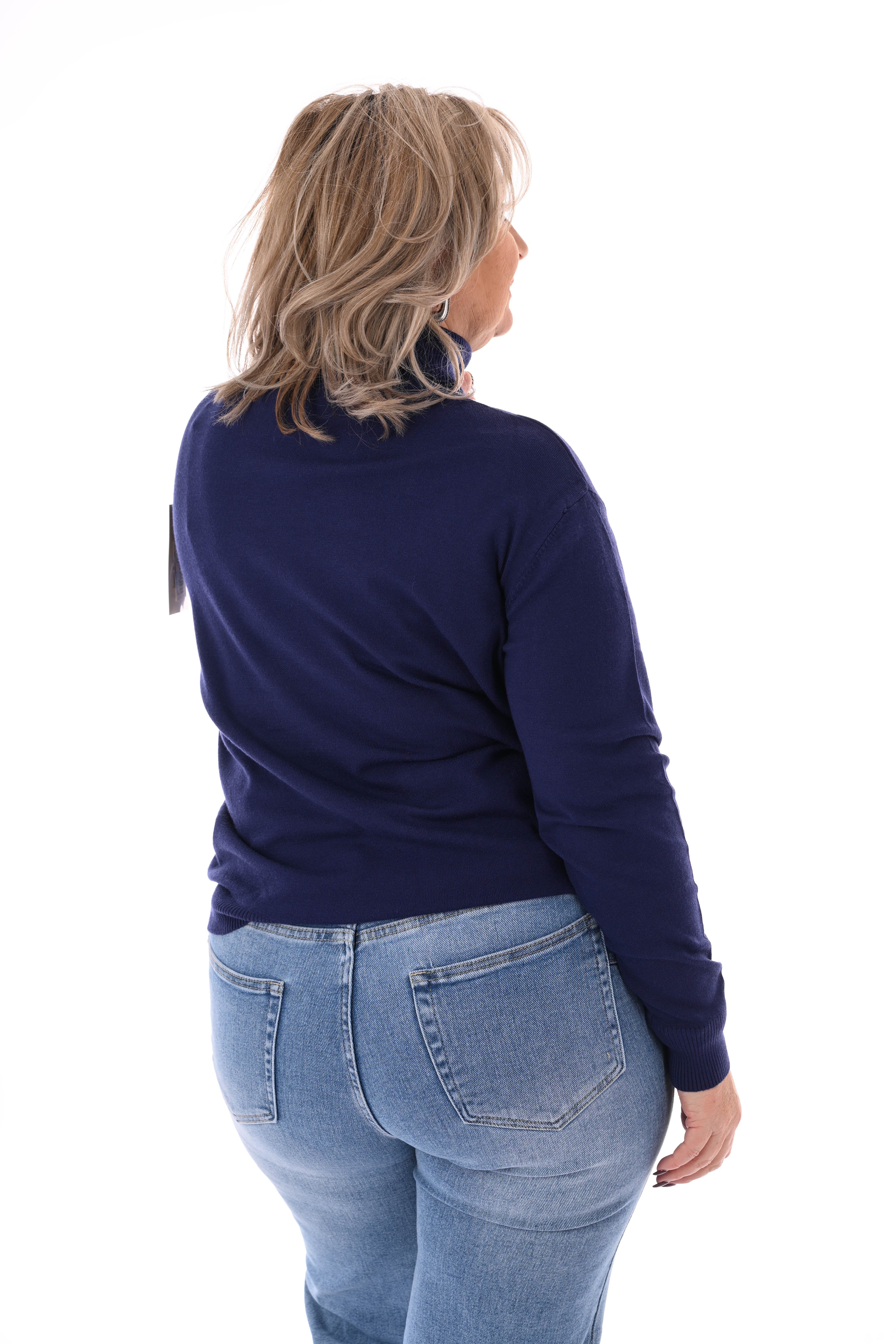 Coltrui uni marineblauw