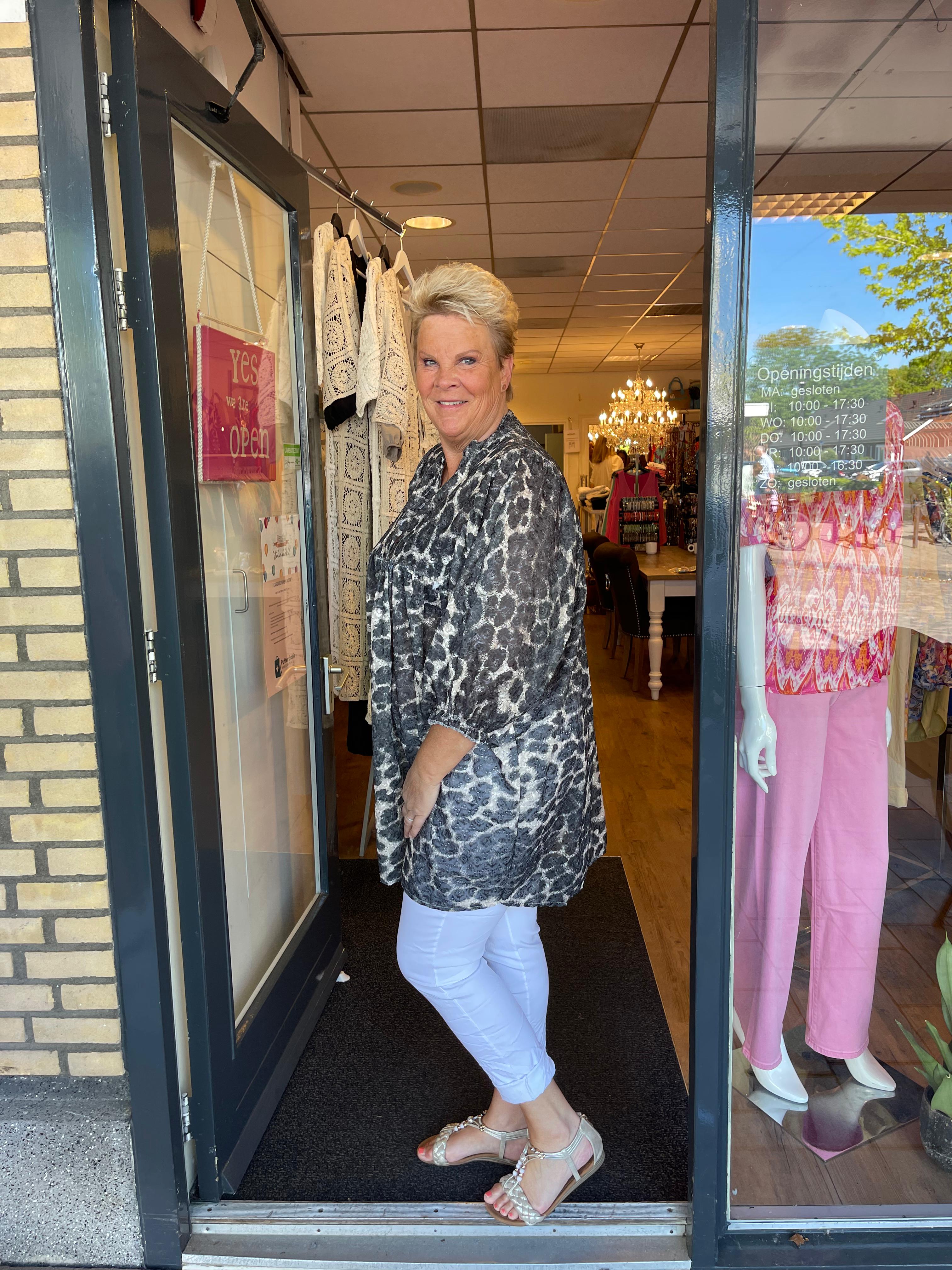 Tuniek panter shine zwart
