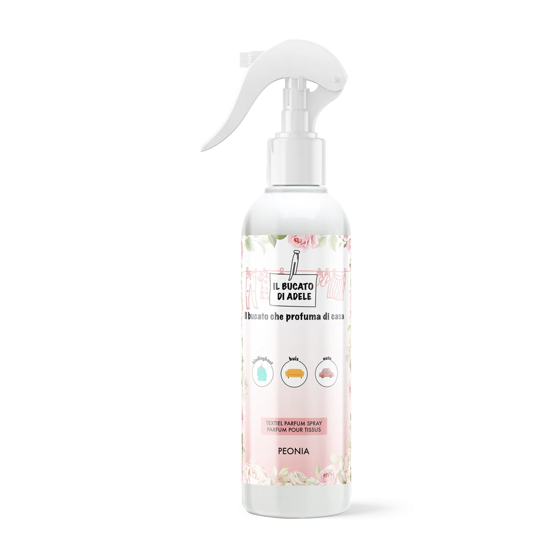 Textiel parfum spray Il bucato di adele peonia