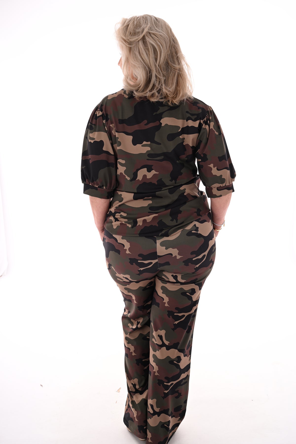 Travel broek army legergroen