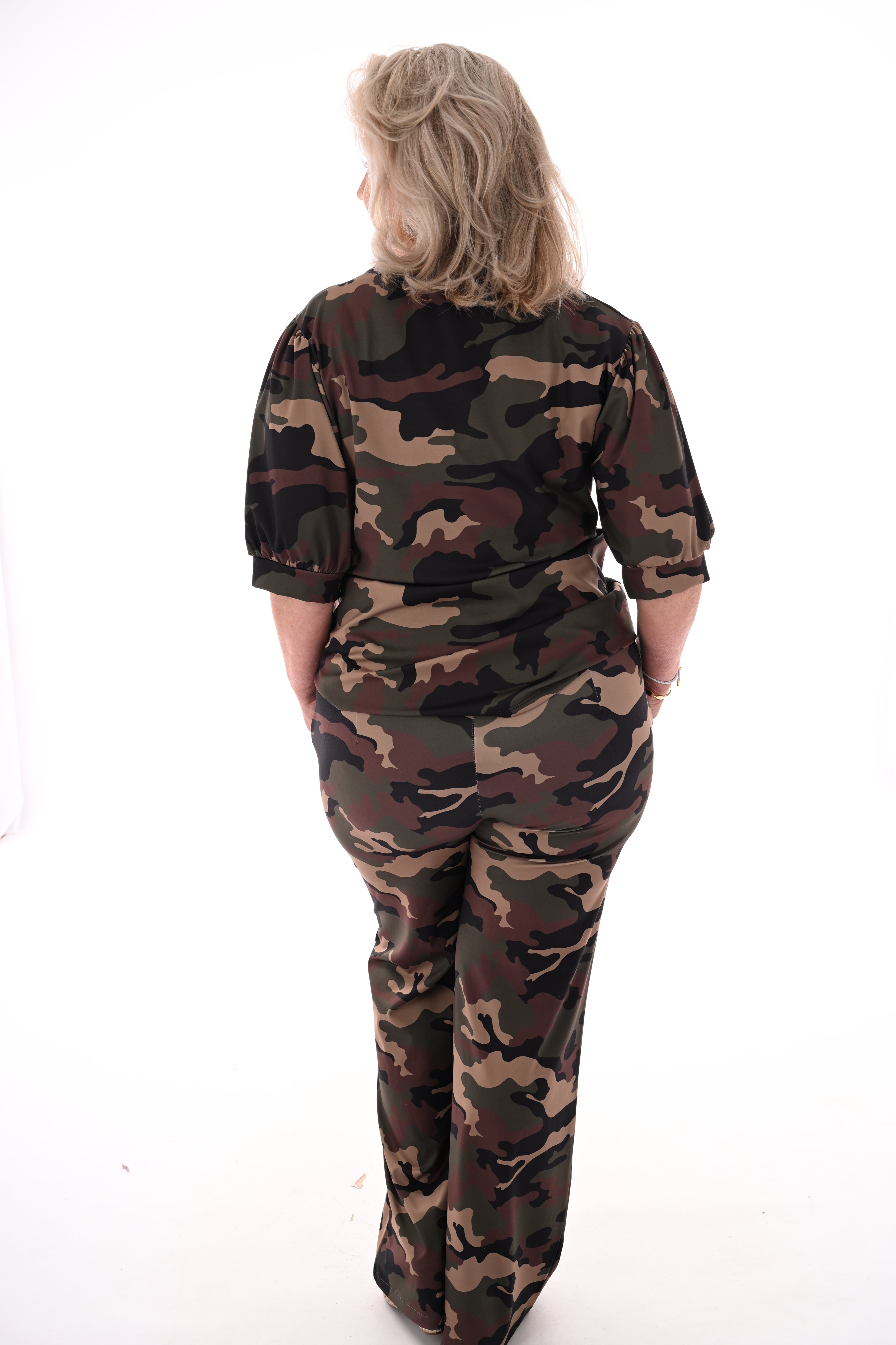 Travel broek army legergroen