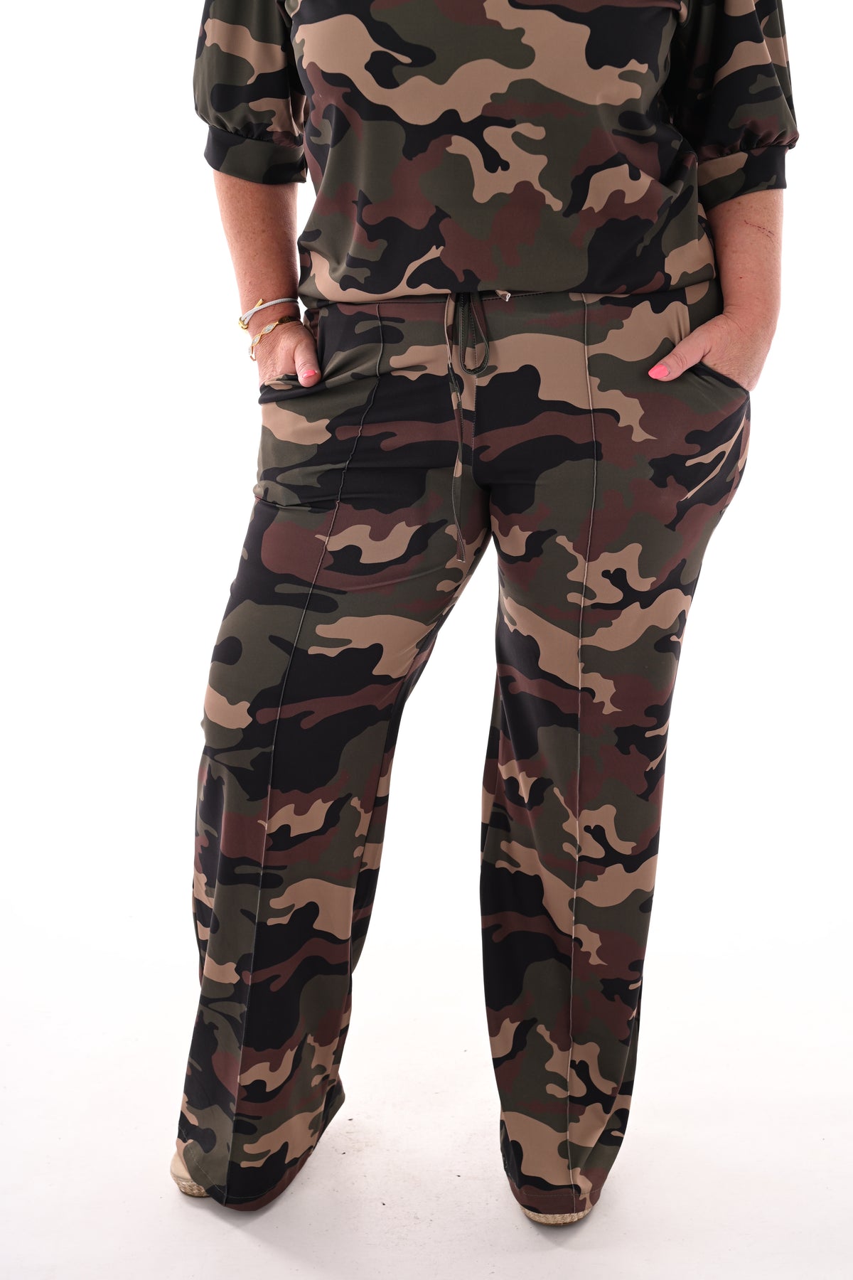 Travel broek army legergroen