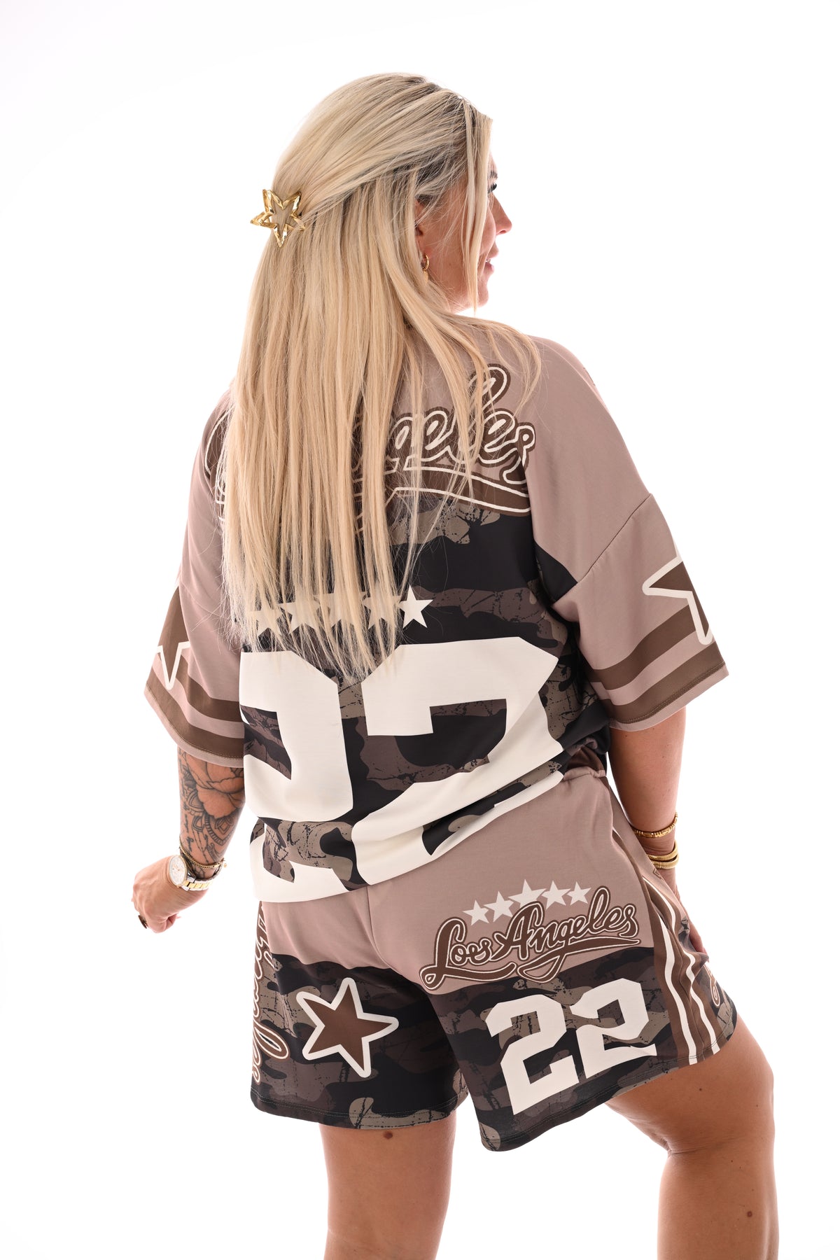Twinset camouflage Los Angeles 22 taupe
