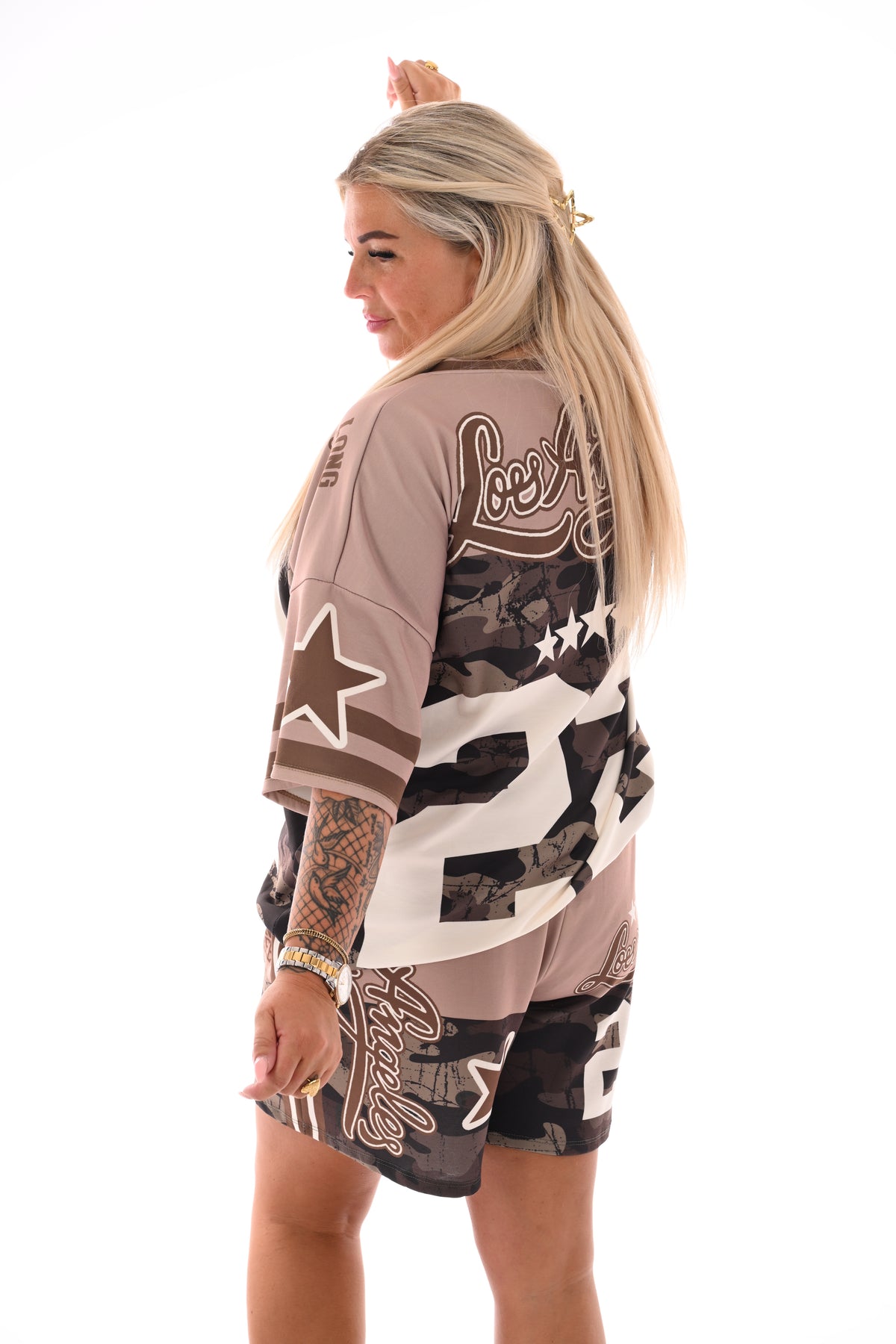 Twinset camouflage Los Angeles 22 taupe