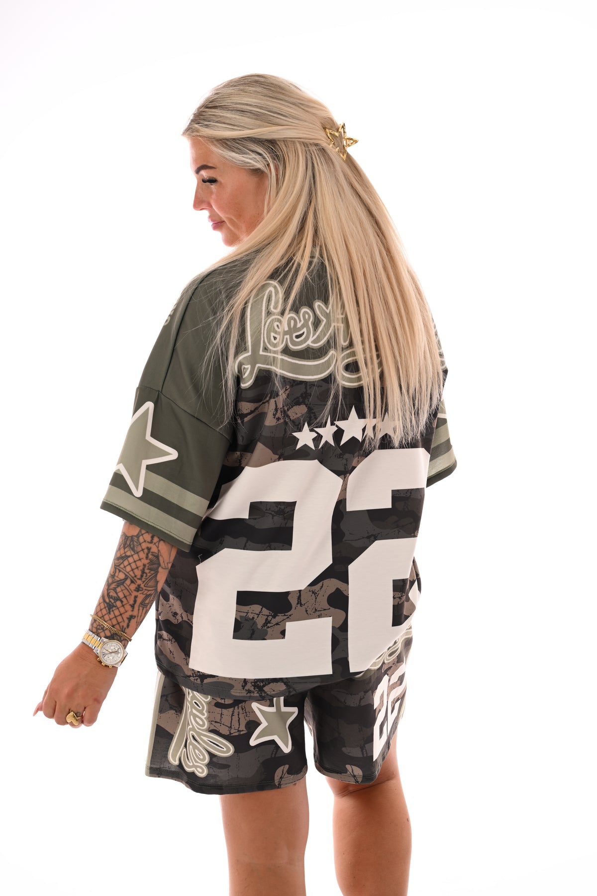 Twinset camouflage Los Angeles 22 legergroen