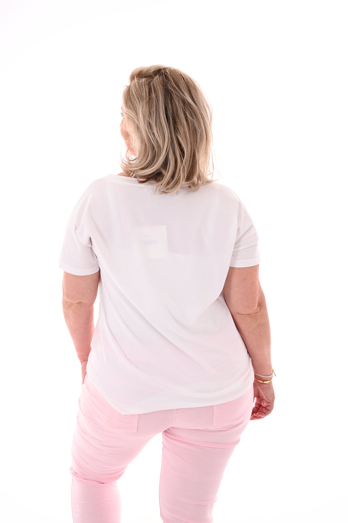 T-shirt pink lady roze