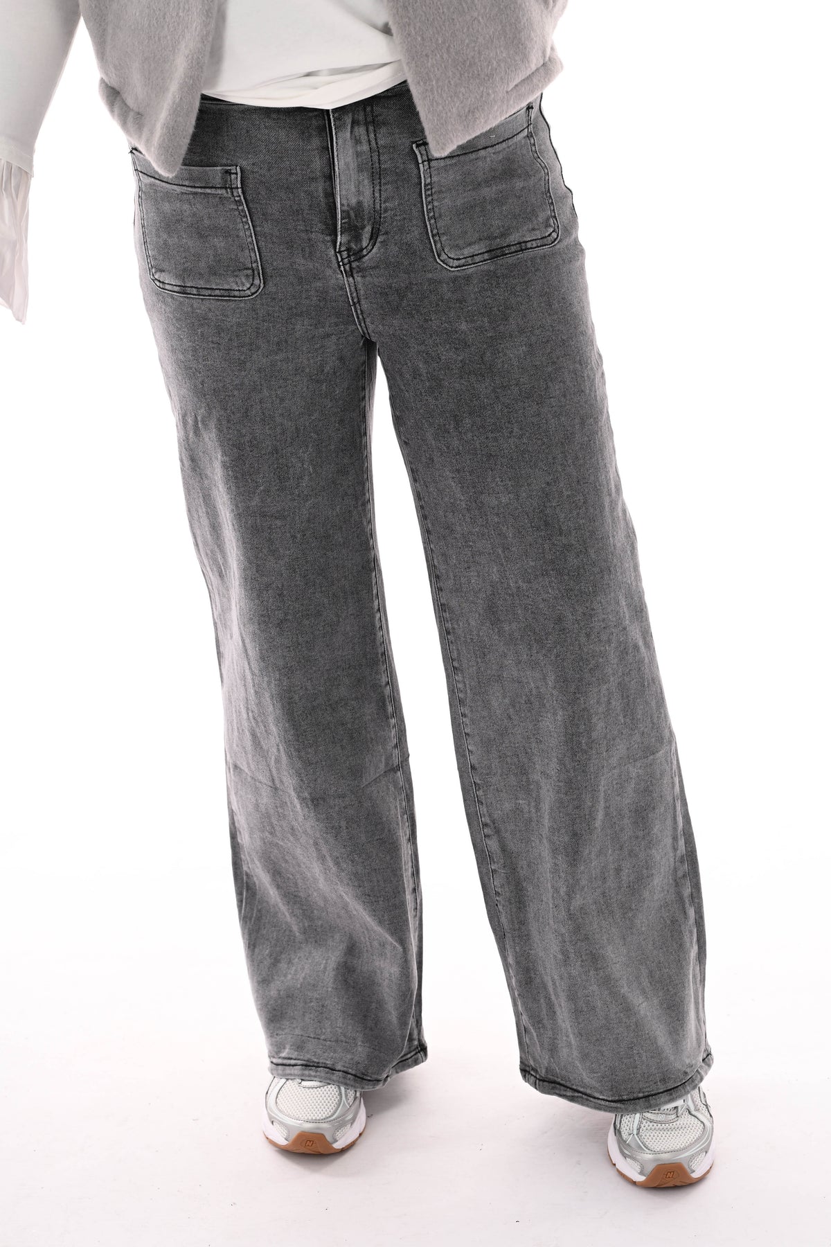 Redberry wide leg grijs