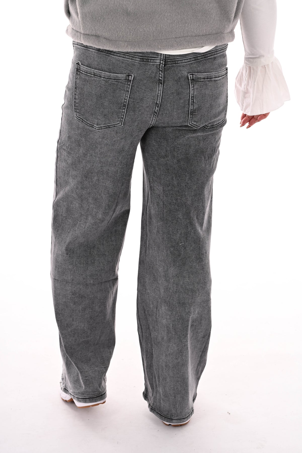 Redberry wide leg grijs