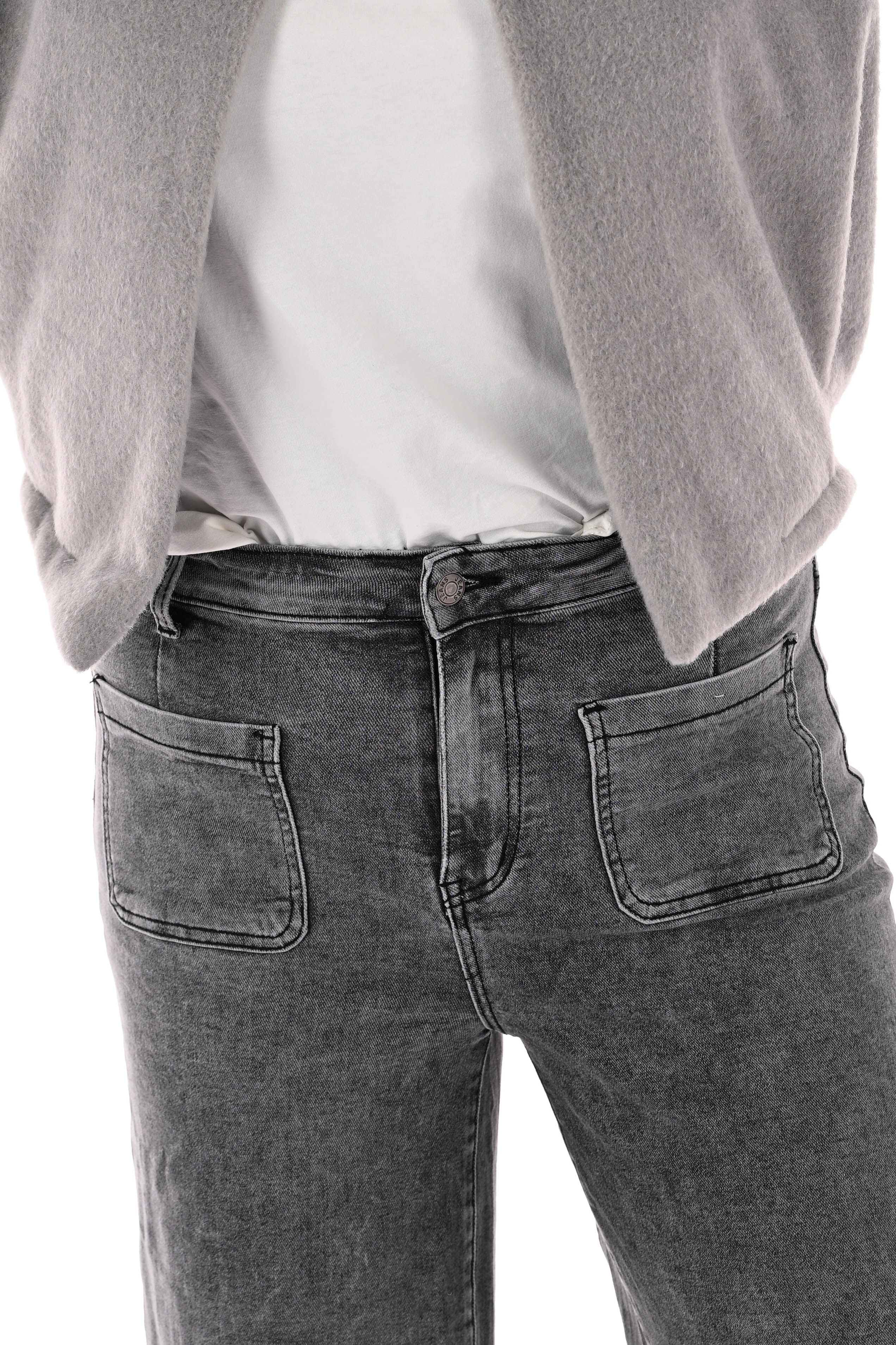 Redberry wide leg grijs