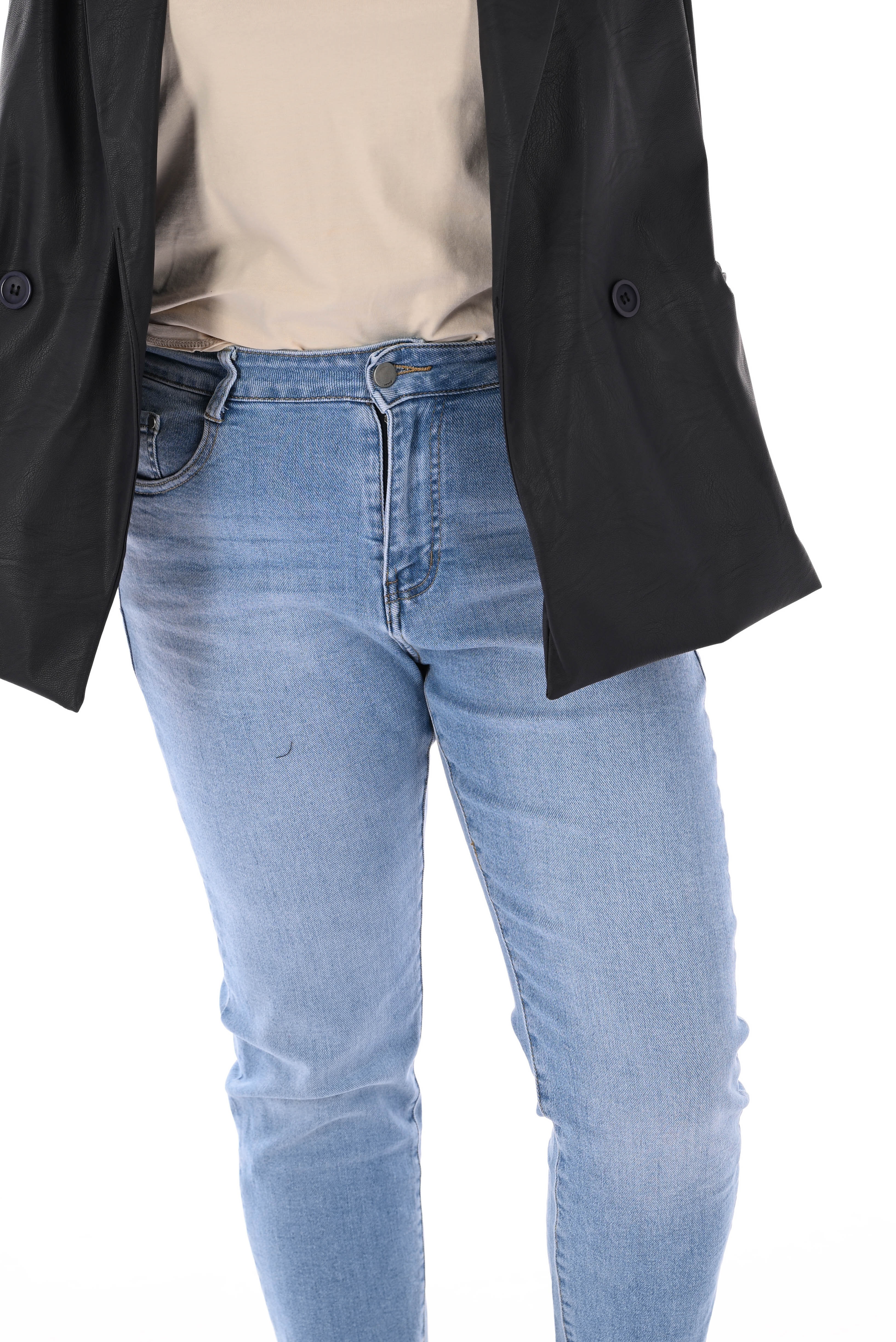 G-smack mom fit lichtblauw