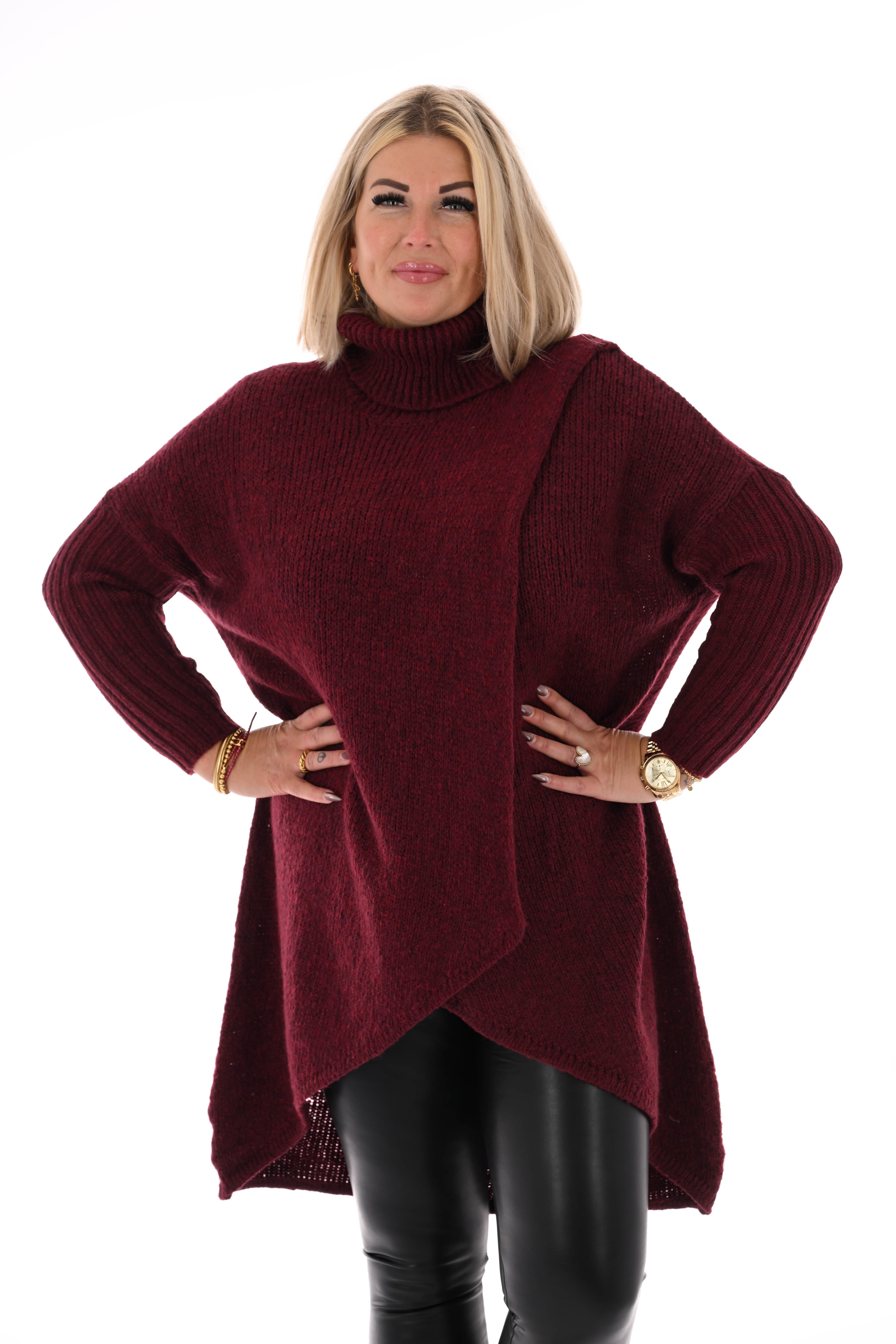 Overslag coltrui bordeaux
