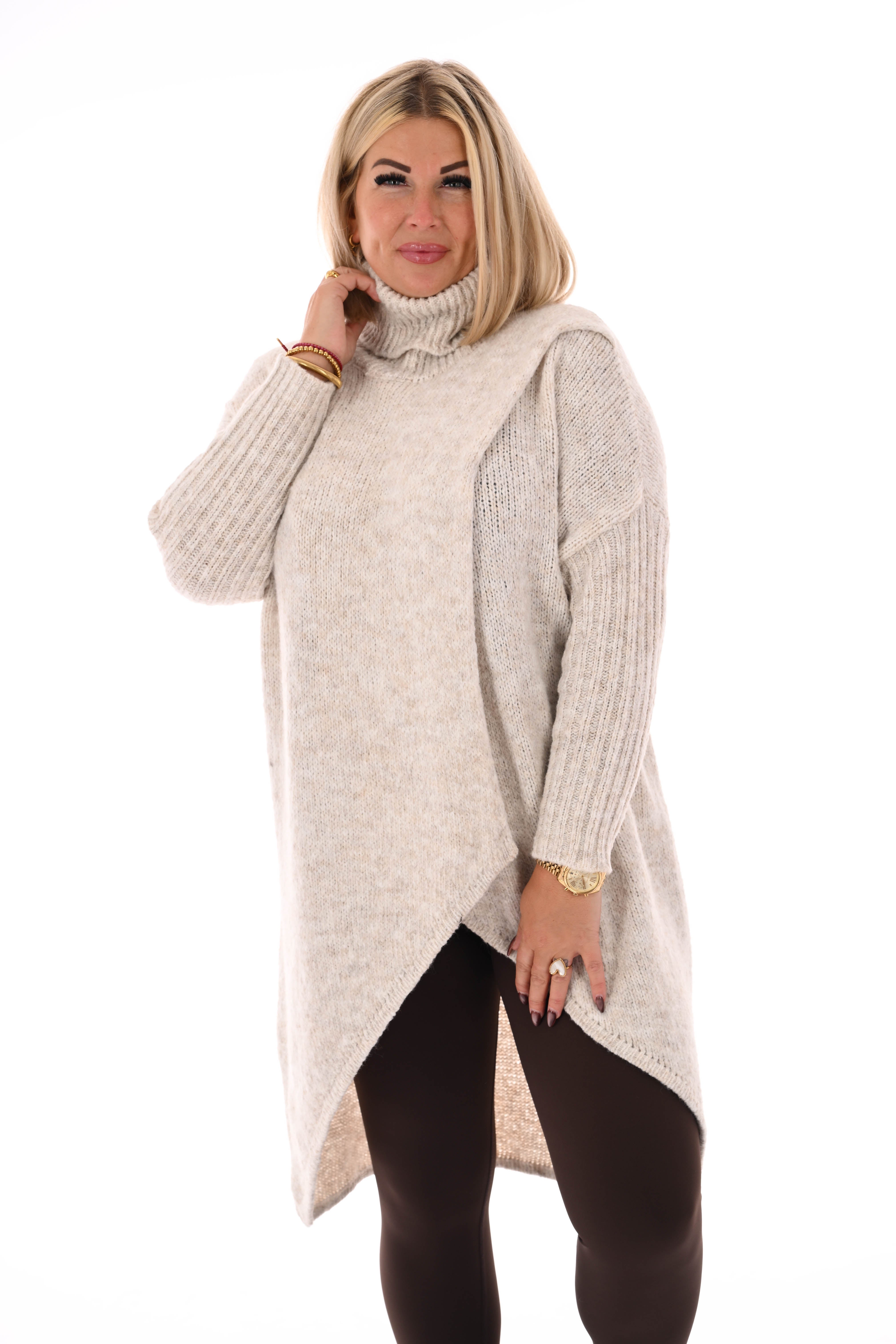 Overslag coltrui beige