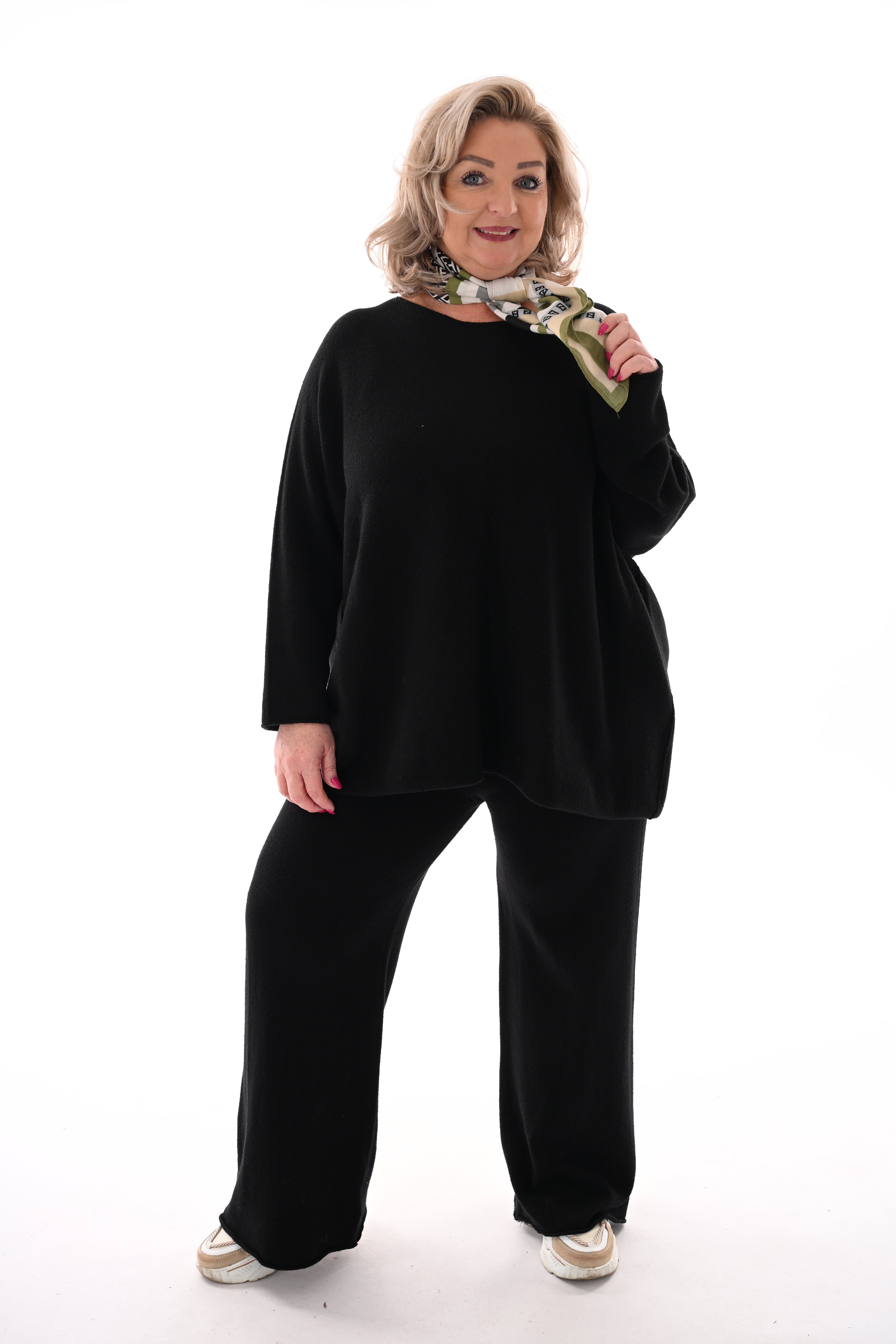 Tweedelig pak uni zwart