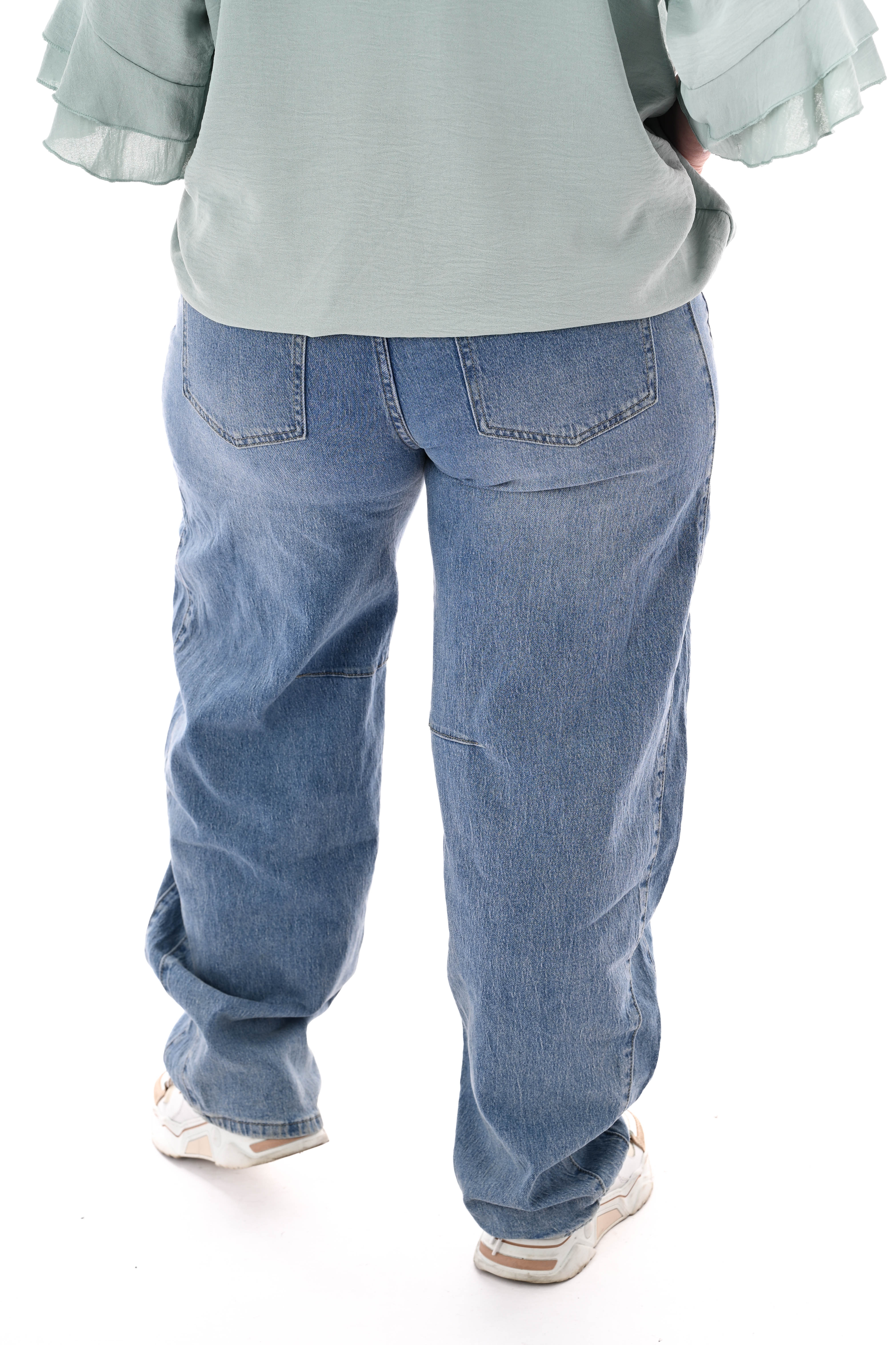 Laulia jeans ballon blauw