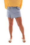 Laulia skort lichtblauw