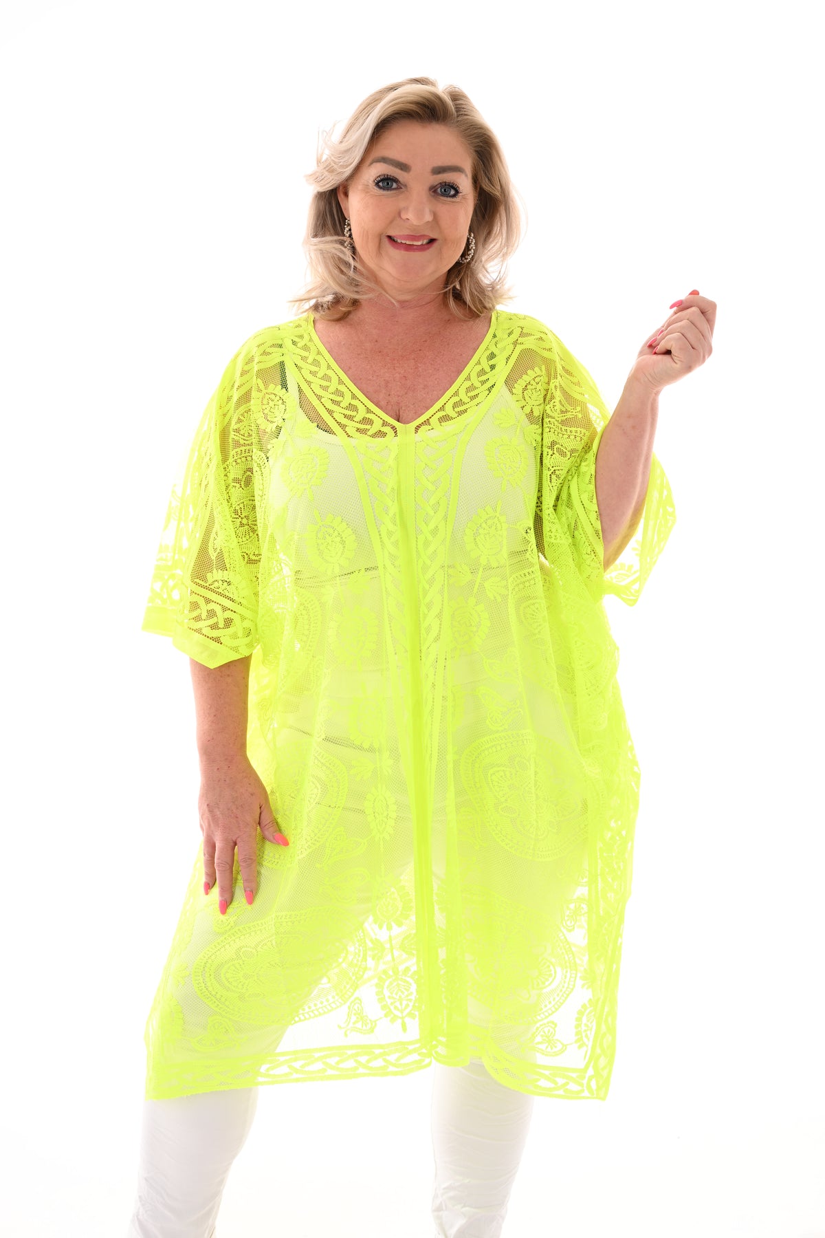 Kanten kaftan felgeel