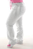 VS Miss Wide leg coated jeans zilver