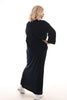 Tweedelig comfy rok set marineblauw