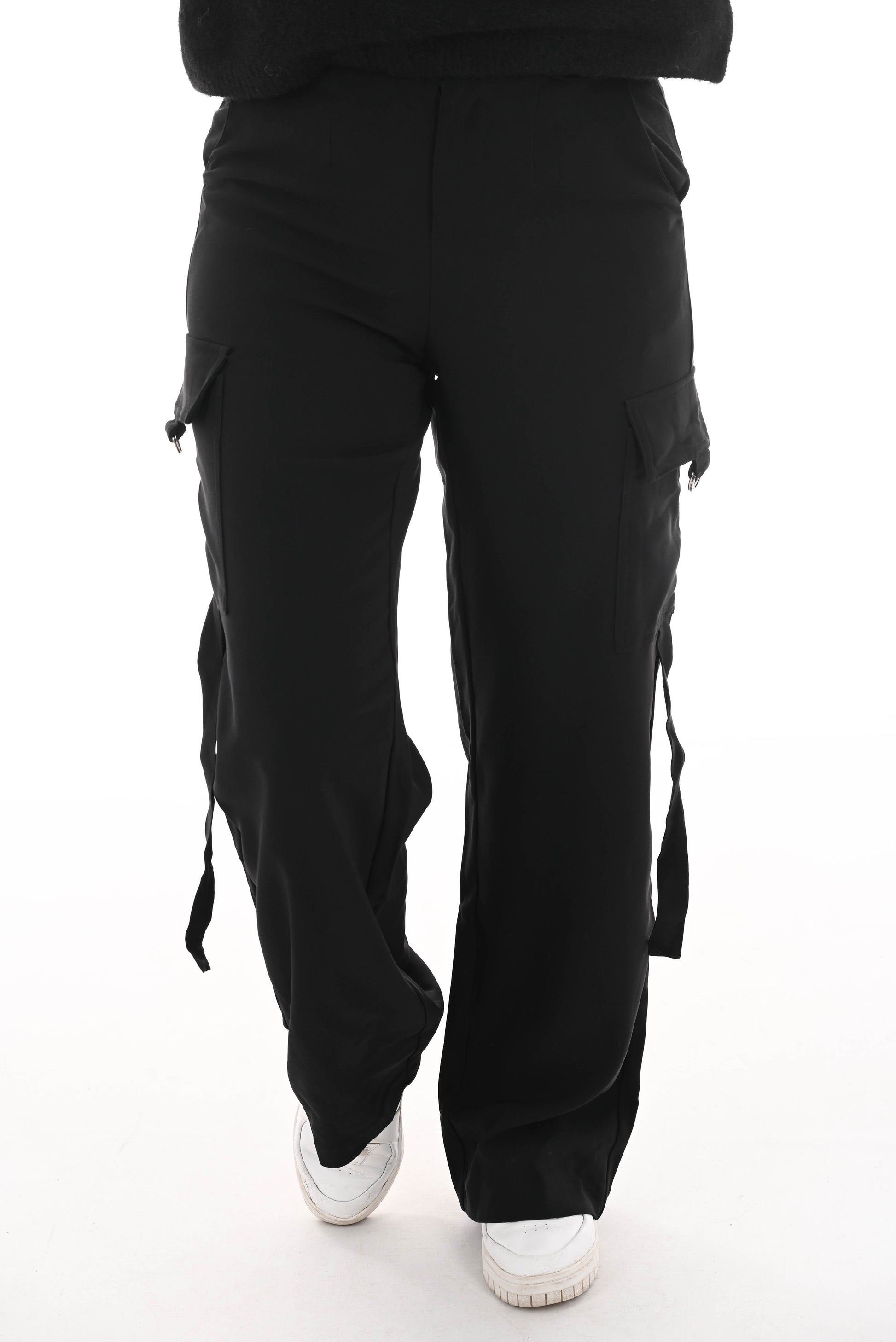 Pantalon broek cargo zwart