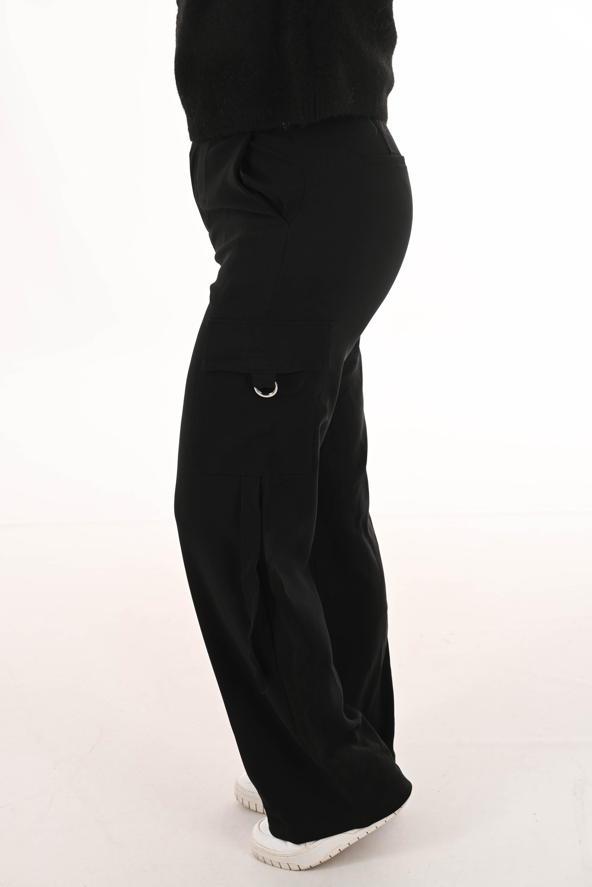 Pantalon broek cargo zwart
