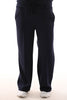 Tweedelig pak korte mouwen ronde hals marineblauw