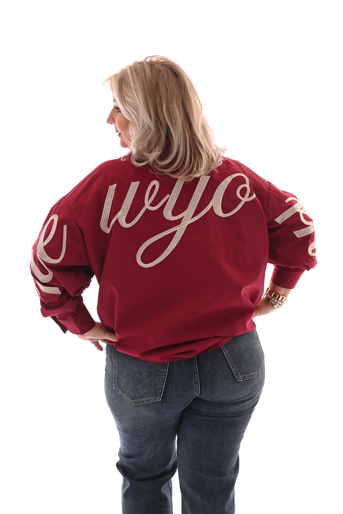 Blouse New York bordeaux